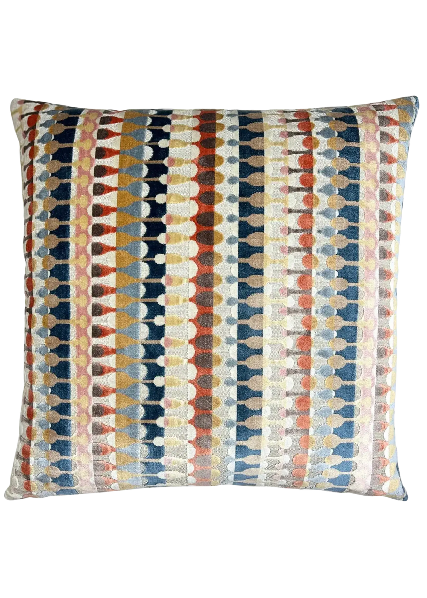 Piper Collection Scottie - Multi 22x22 Decorative Pillow