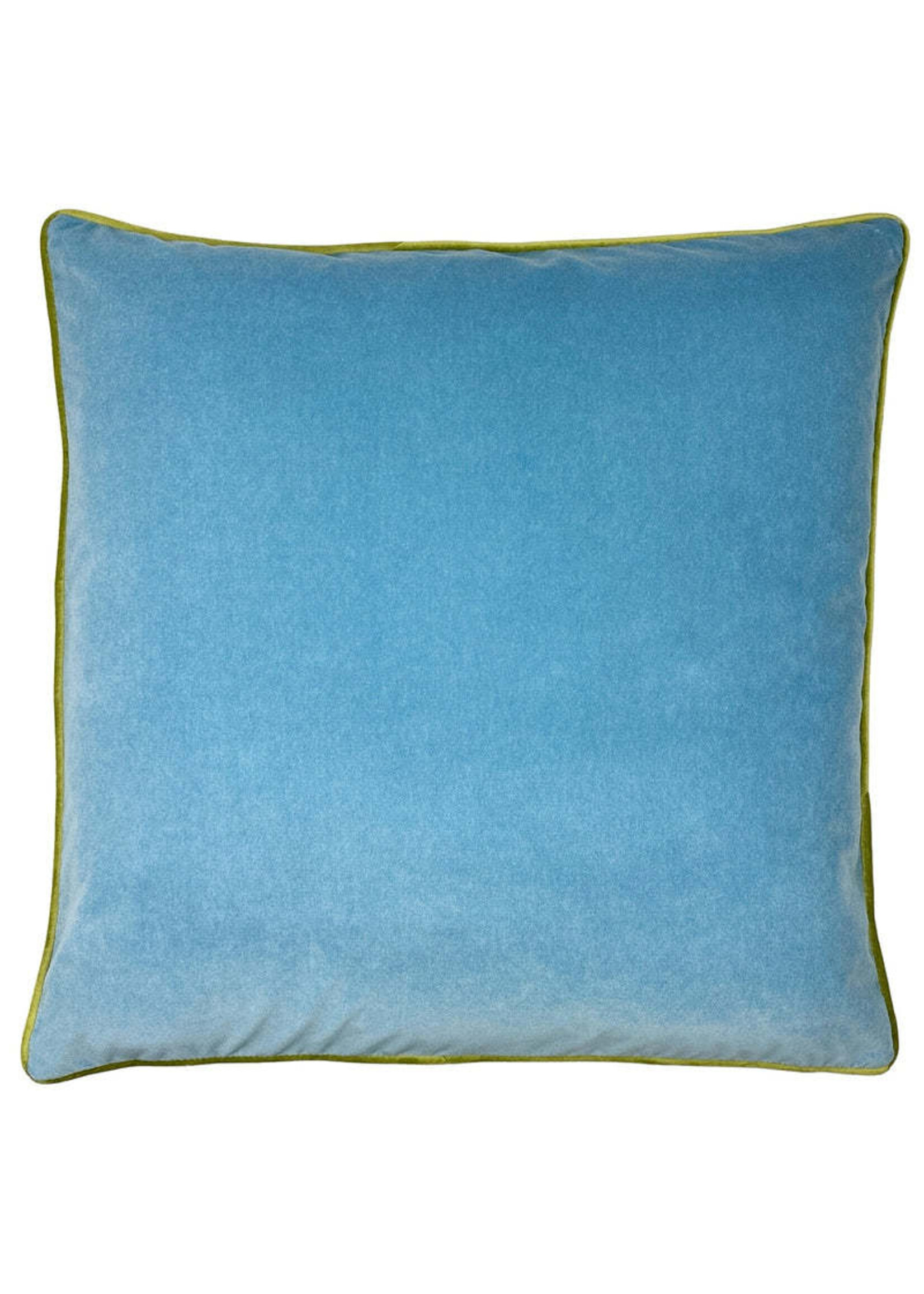 Piper Collection Libby - Light Blue/Wasabi 24x24 Decorative Pillow