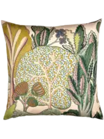 Piper Collection Elodie 22x22 Pillow, Apricot/Ginger