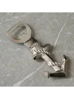 India Handicrafts Inc. Nickel Etched Anchor & Rope Bottle Opener