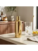 India Handicrafts Inc. Beaded Gold Cocktail Shaker