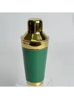 India Handicrafts Inc. Hand Painted Cocktail Shaker - Green