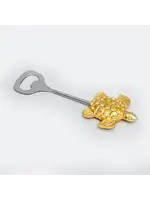 India Handicrafts Inc. Gold Turtle Bottle Opener