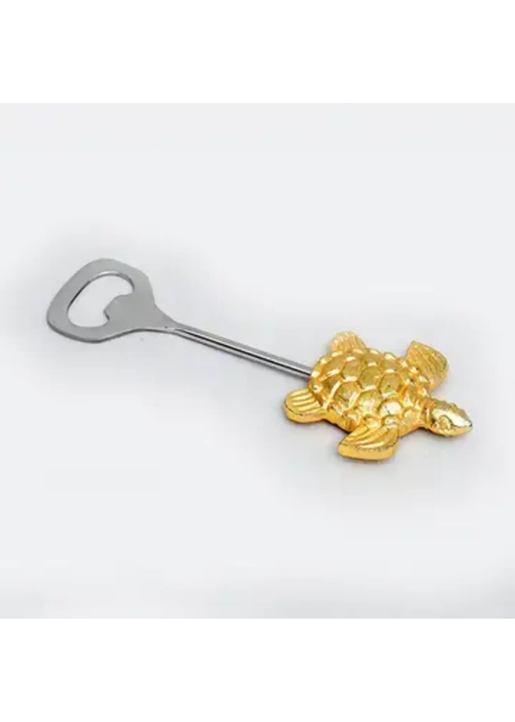 India Handicrafts Inc. Gold Turtle Bottle Opener