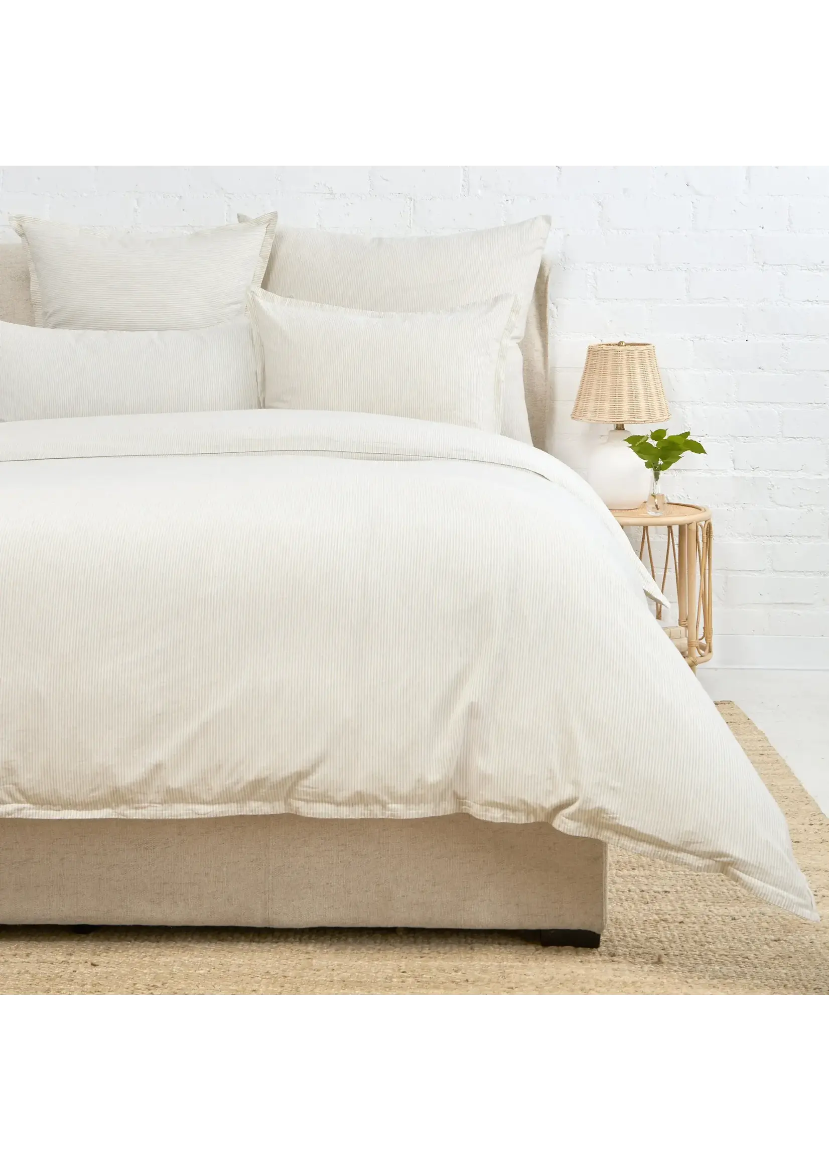Pom Pom at Home Luke Duvet Cover - Natural, King