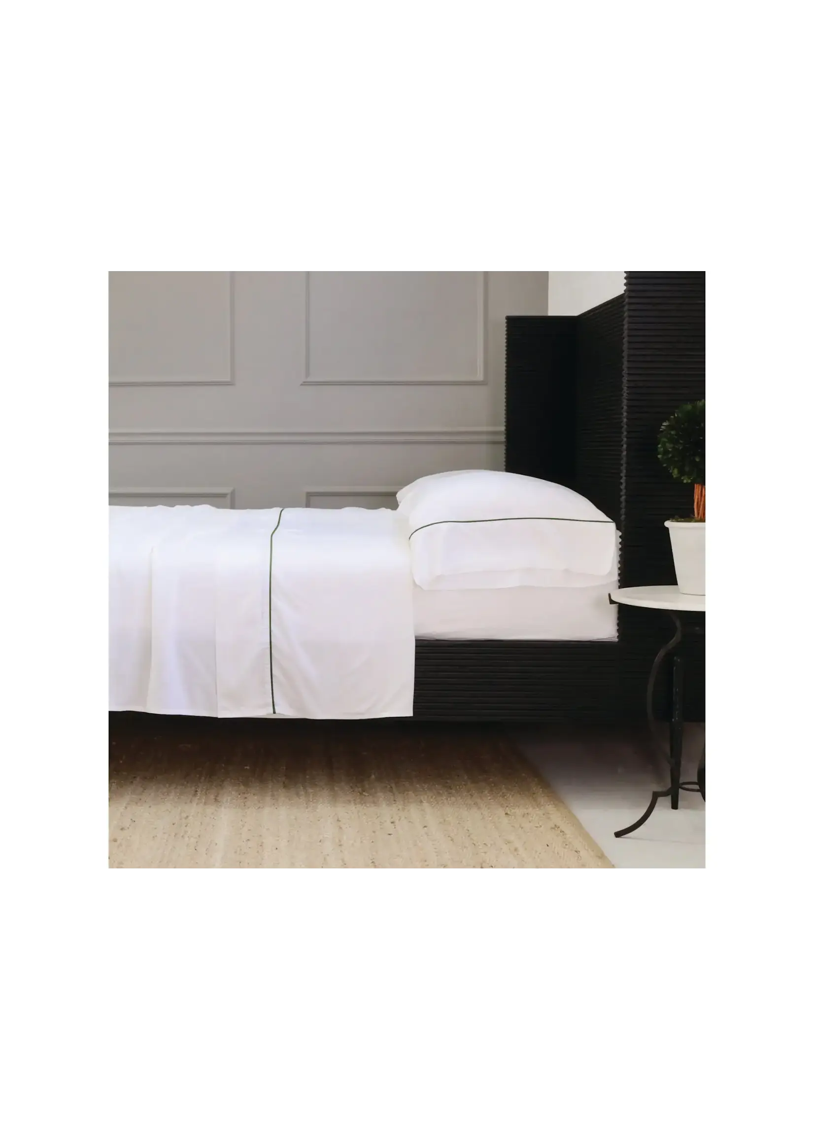 Pom Pom at Home Sheena Bamboo Sheet Set - Moss, King