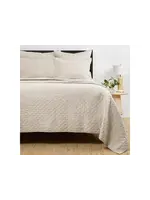 Pom Pom at Home Hampton King Coverlet - Flax
