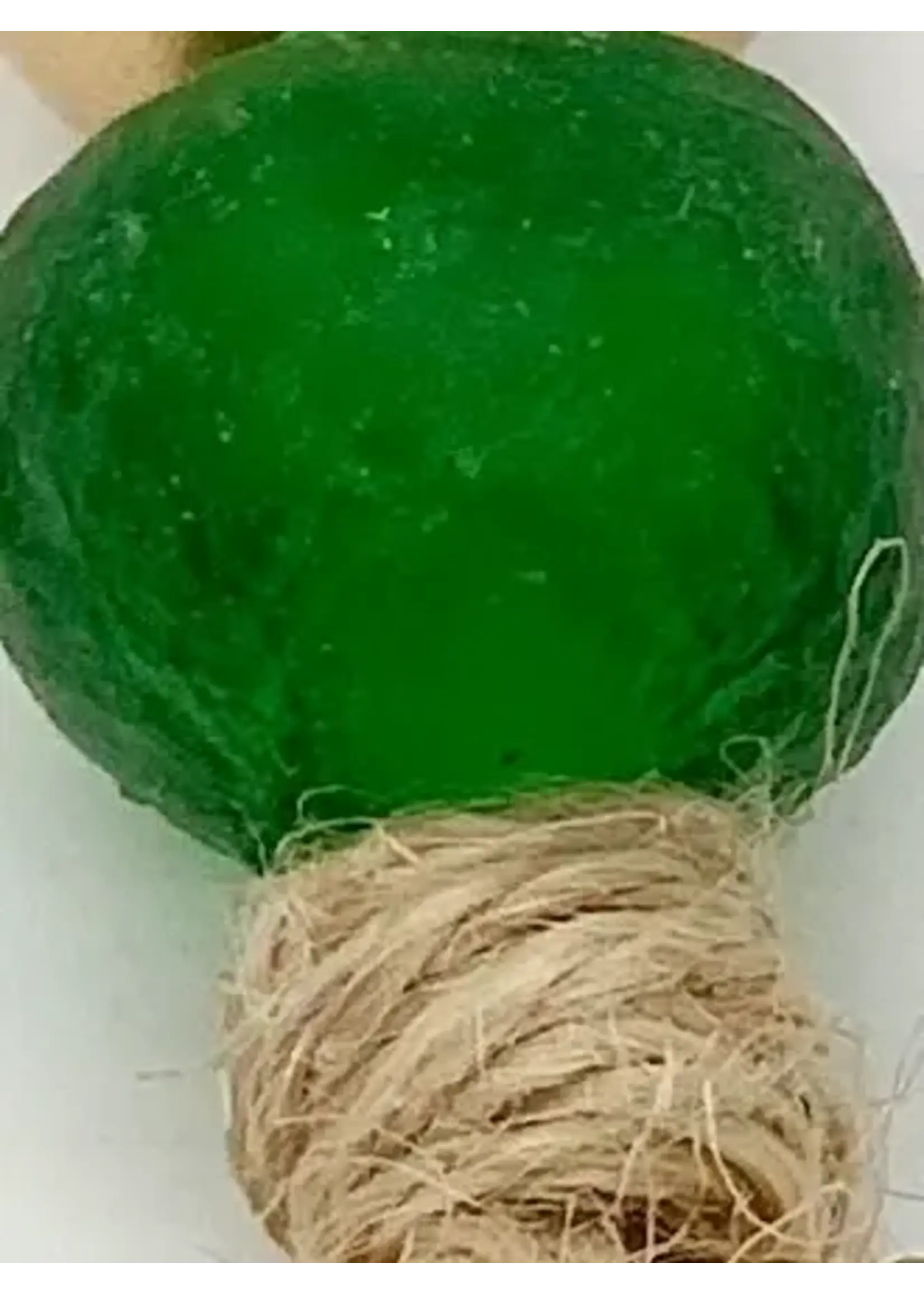 The Gilded Shell The Tide Pool - Emerald Green Sea Glass & Oyster Tassel