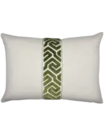 Piper Collection Lennon 14x20, Lemongrass/Sand Decorative Pillow