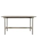 Classic Home Dawn 67" Outdoor Counter Table - Grey