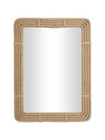 UMA Enterprises Brown Jute Rope Mirror