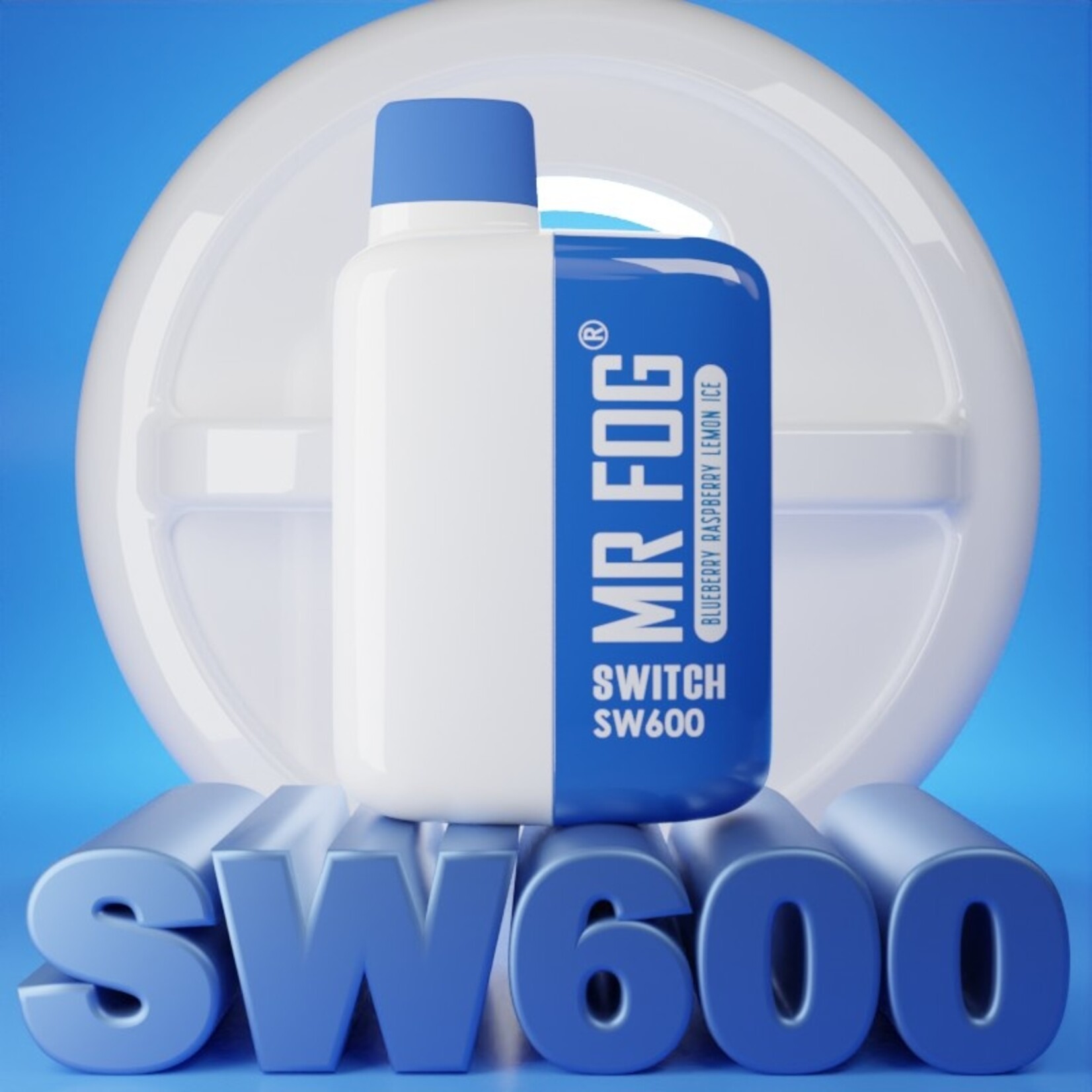 MR FOG SWM01 - MR FOG SW600 Blueberry Raspberry Lemon Ice