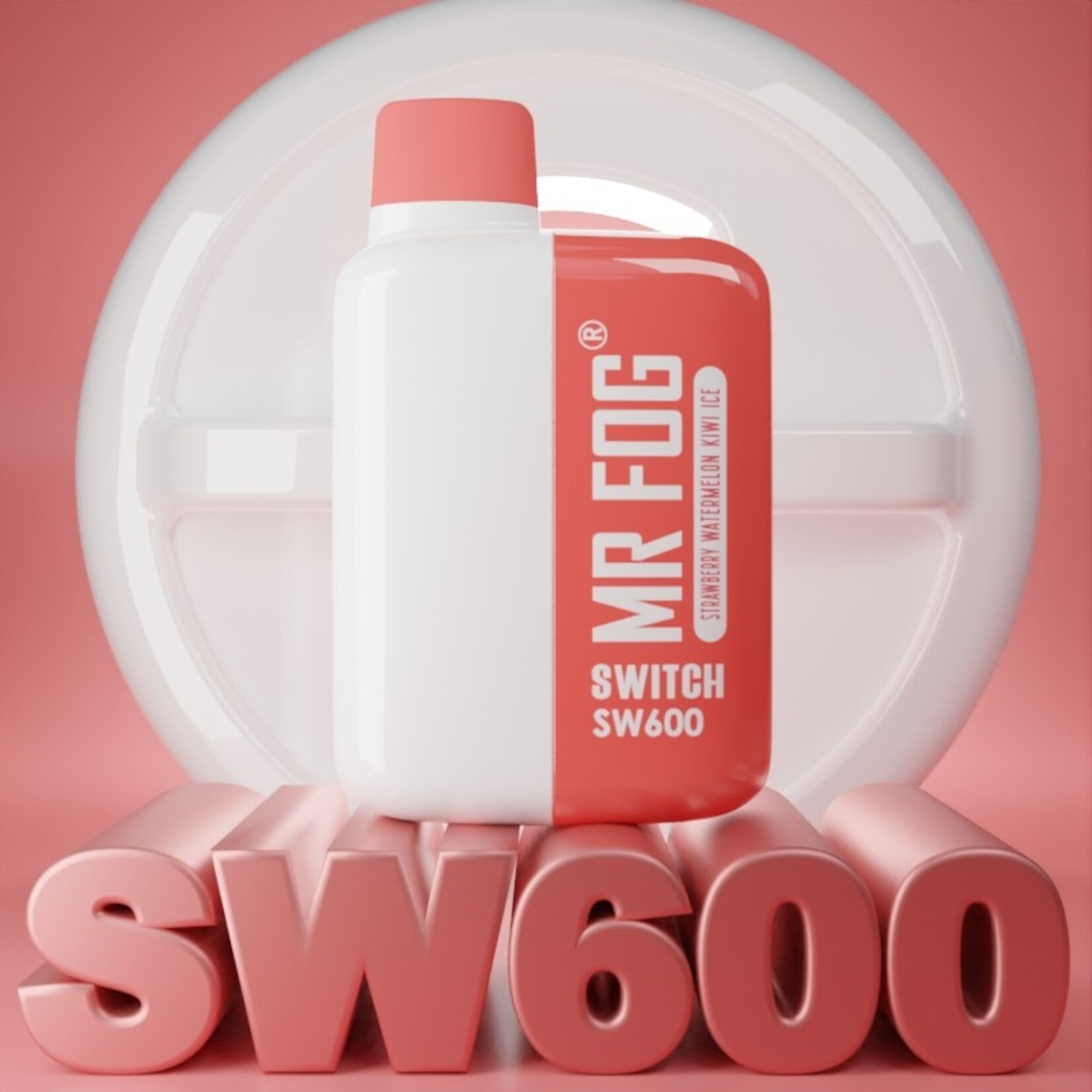 MR FOG SWM02 - MR FOG SW600 Strawberry Watermelon Kiwi Ice