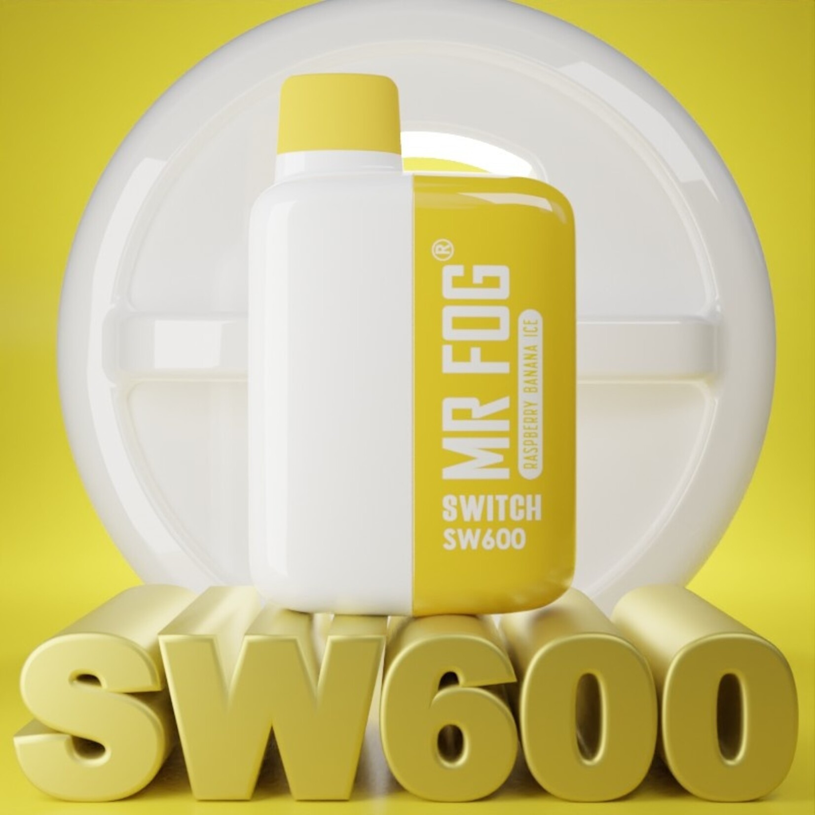 MR FOG SWM09 - MR FOG SW600 Raspberry Banana Ice