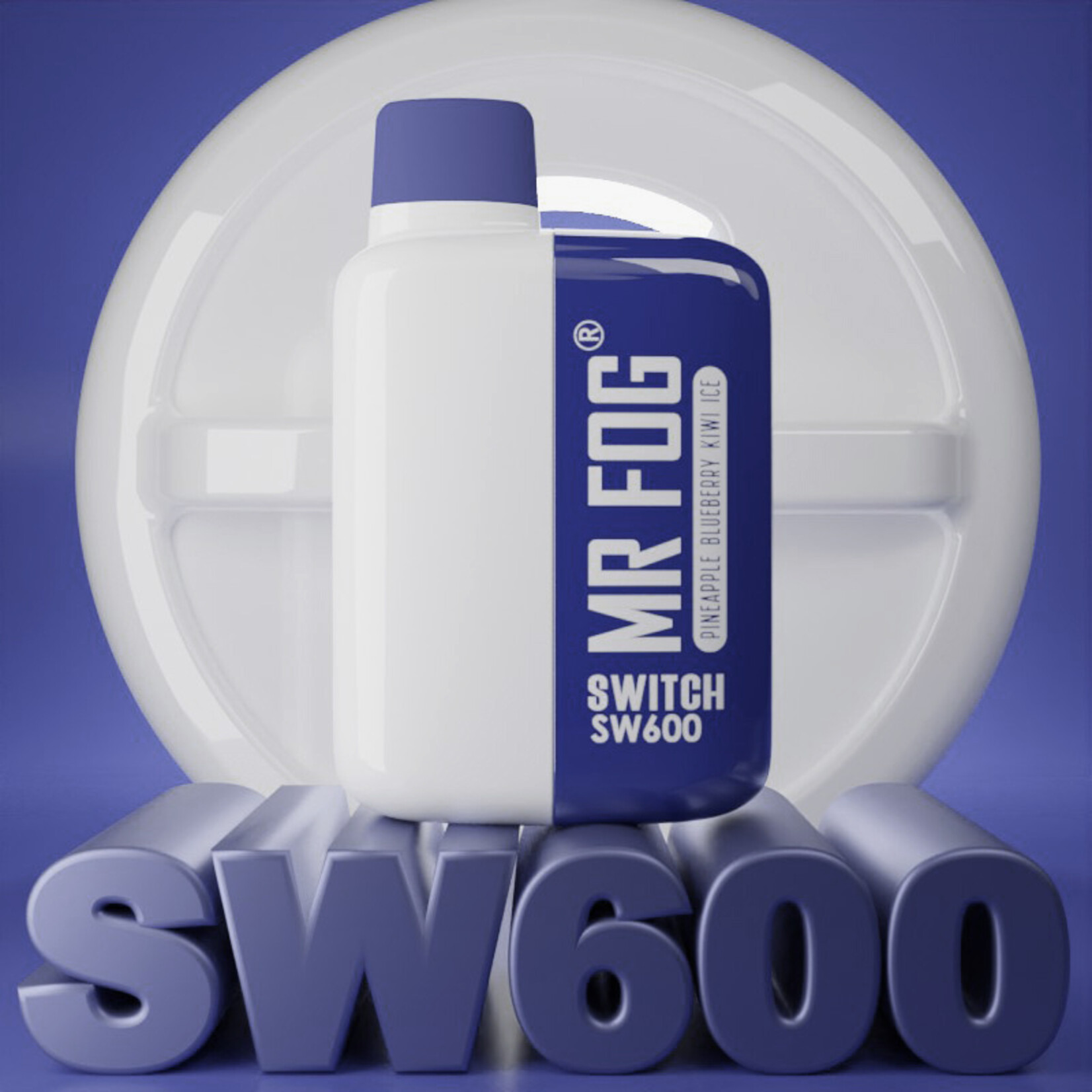 MR FOG SWM13 - MR FOG SW600 Pineapple Blueberry Kiwi Ice