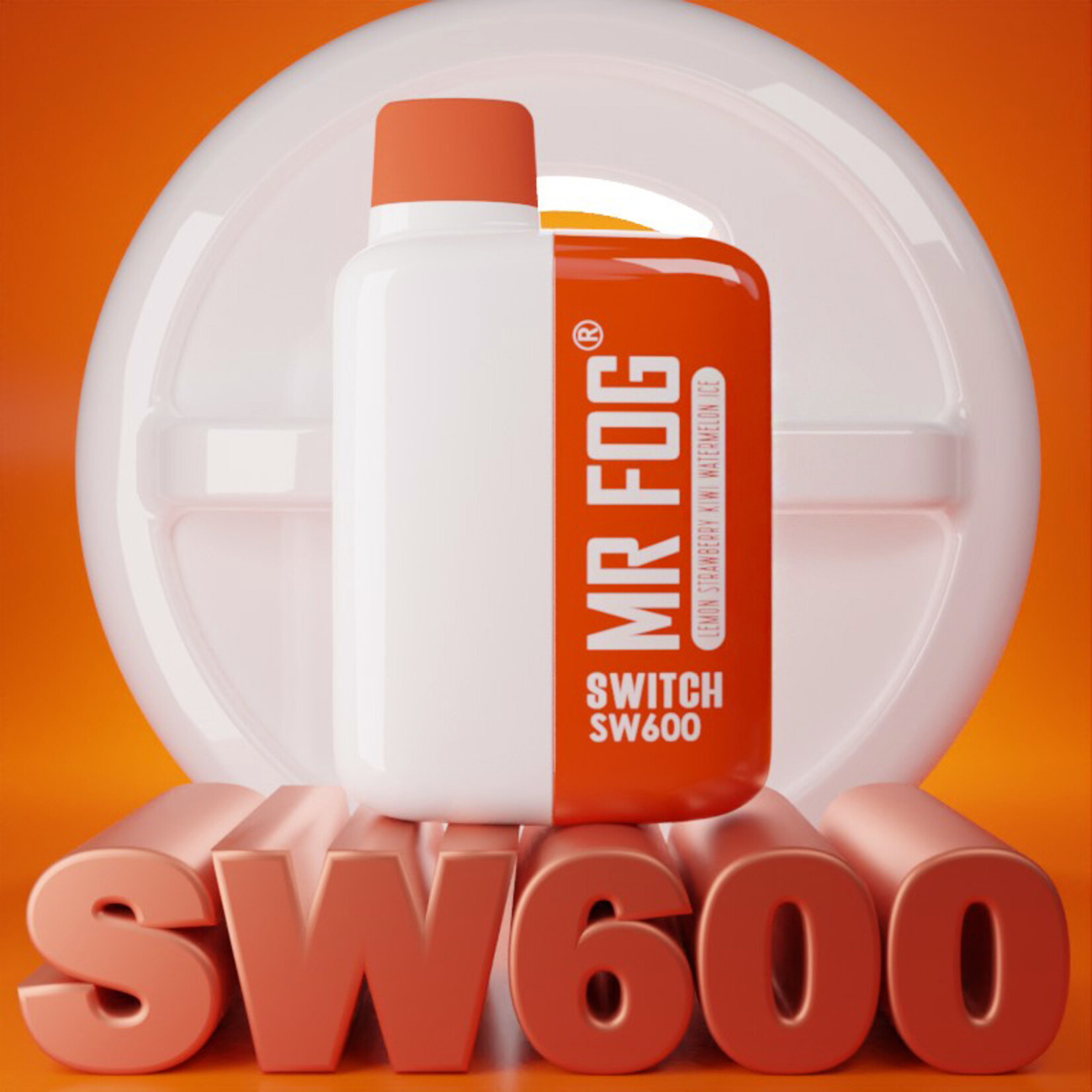 MR FOG SWM15 - MR FOG SW600 Lemon Strawberry Kiwi Watermelon Ice