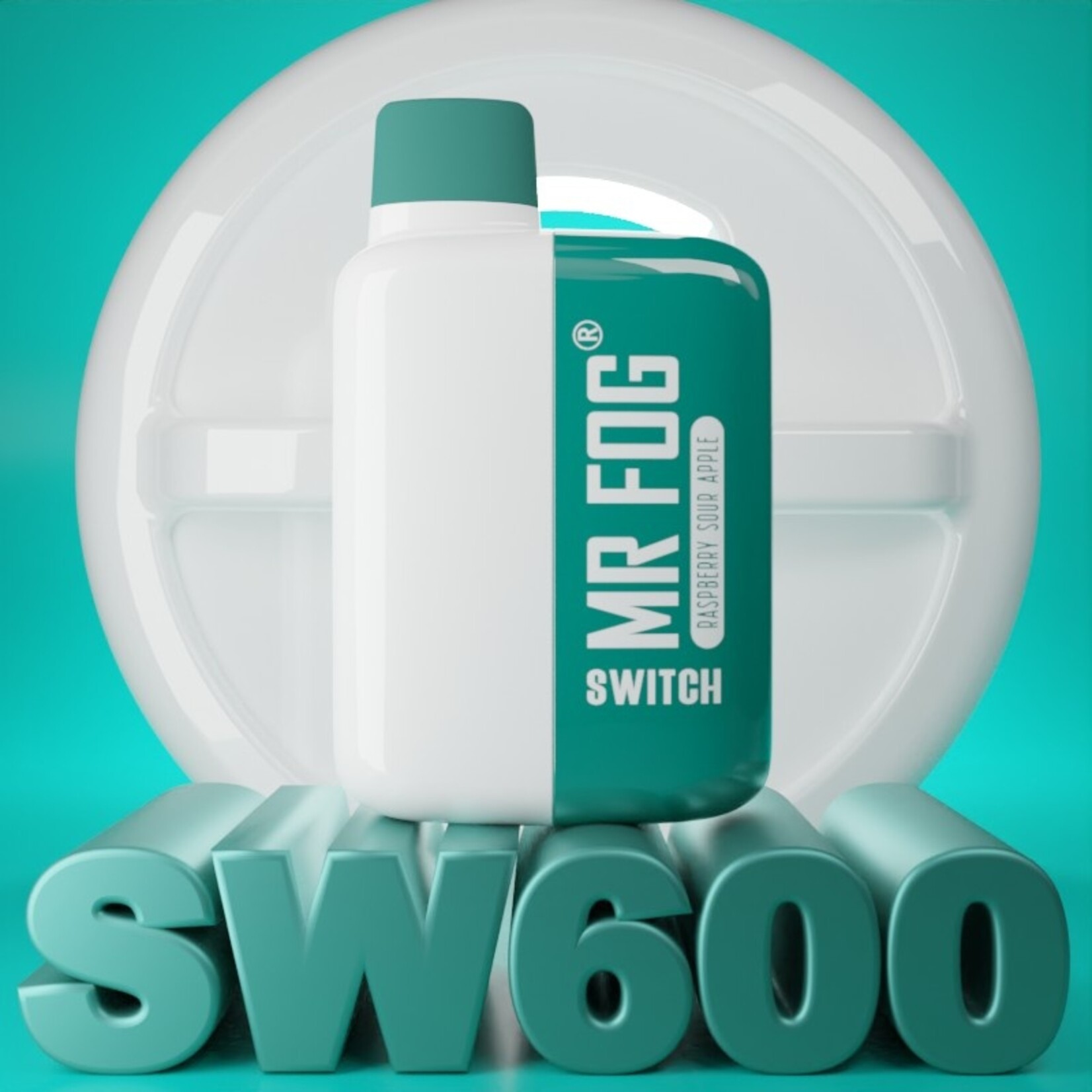 MR FOG SWM16 - MR FOG SW600 Raspberry Sour Apple (Federal Stamp Only)