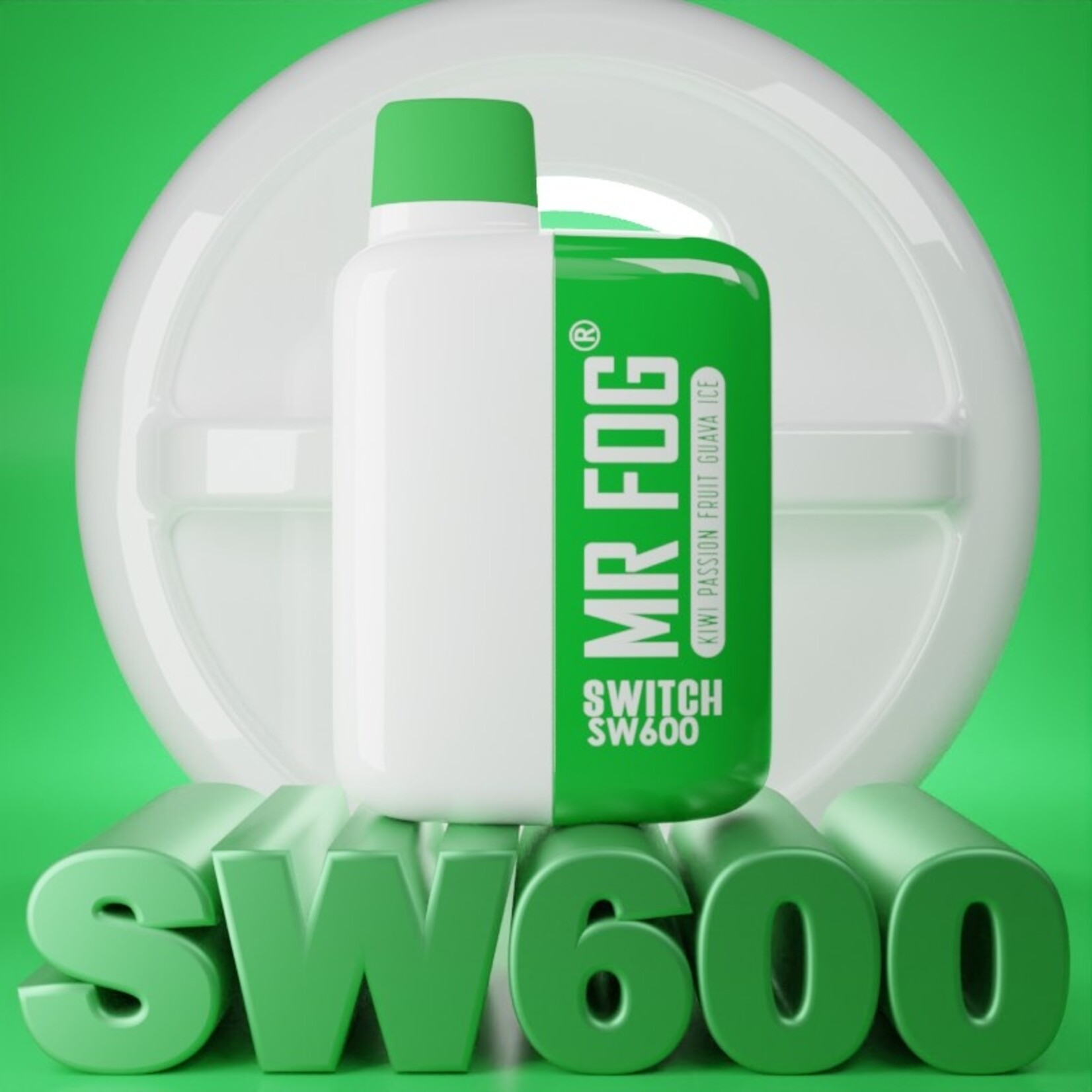 MR FOG SWM18 - MR FOG SW600 Kiwi Passion Fruit Guava Ice