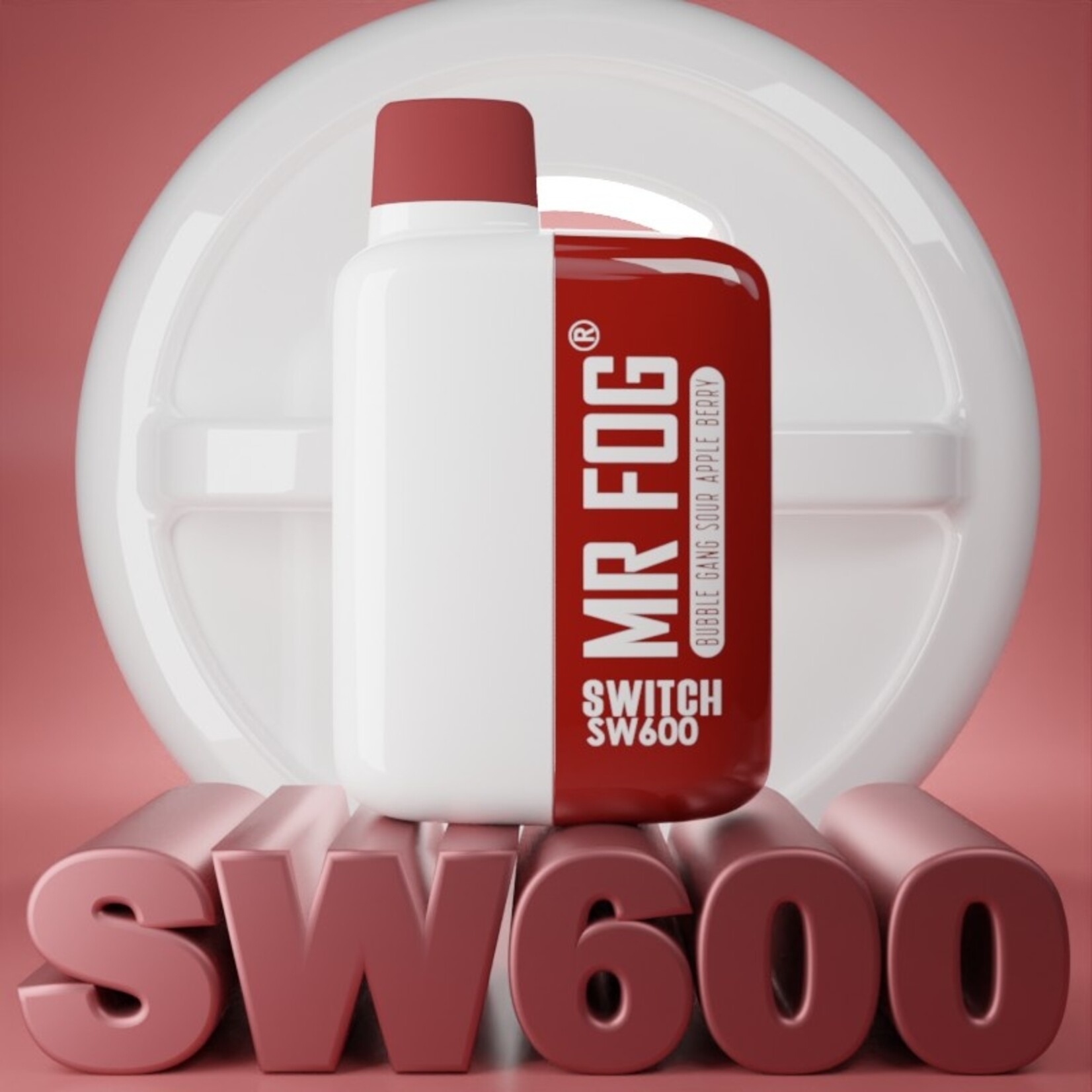 MR FOG SWM19 - MR FOG SW600 Bubble Gang Sour Apple Berry