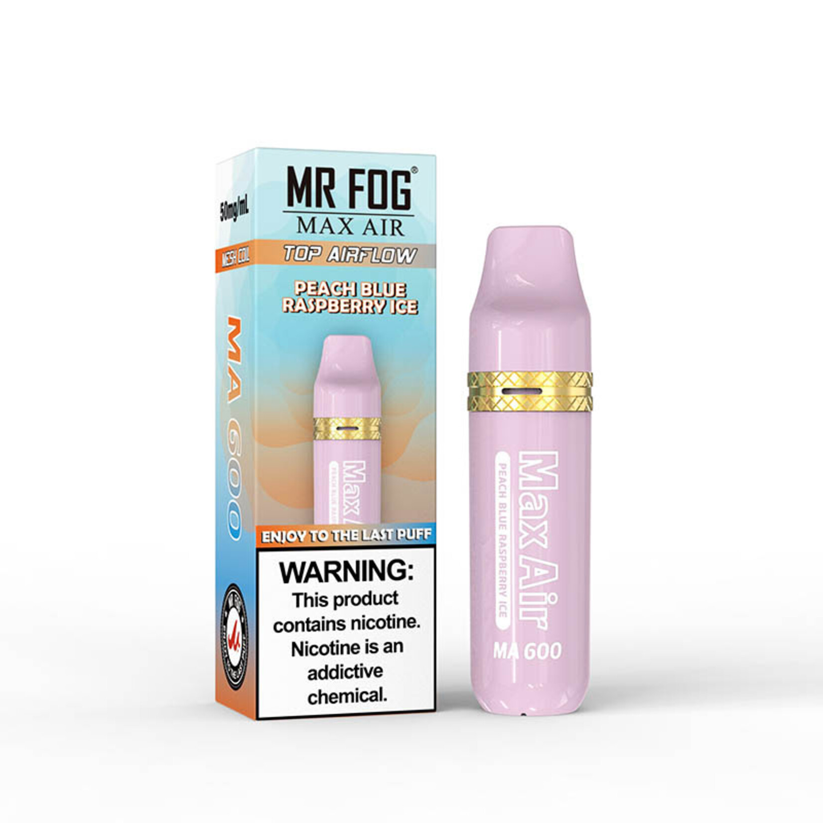 MR FOG MAM03 - MR FOG MA600 Peach Blue Raspberry Ice