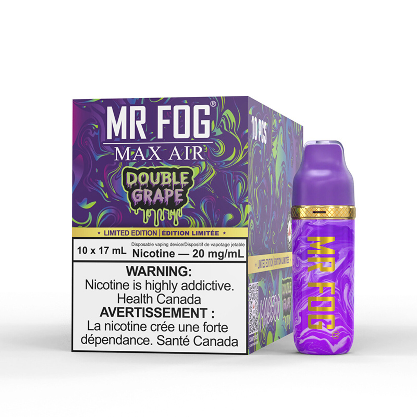 MR FOG MAP01 - [LIMITED EDITION]MR FOG MAX AIR MA8500 Double Grape