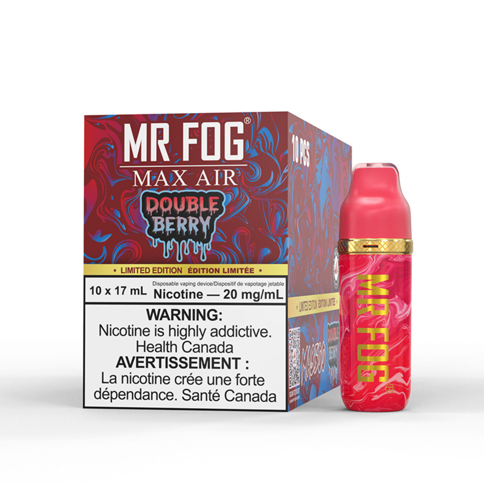 MR FOG MAP04 - [LIMITED EDITION]MR FOG MAX AIR MA8500 Double Berry