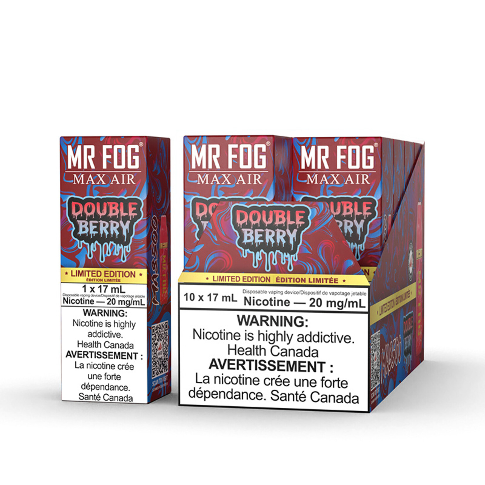 MR FOG MAP04 - [LIMITED EDITION]MR FOG MAX AIR MA8500 Double Berry