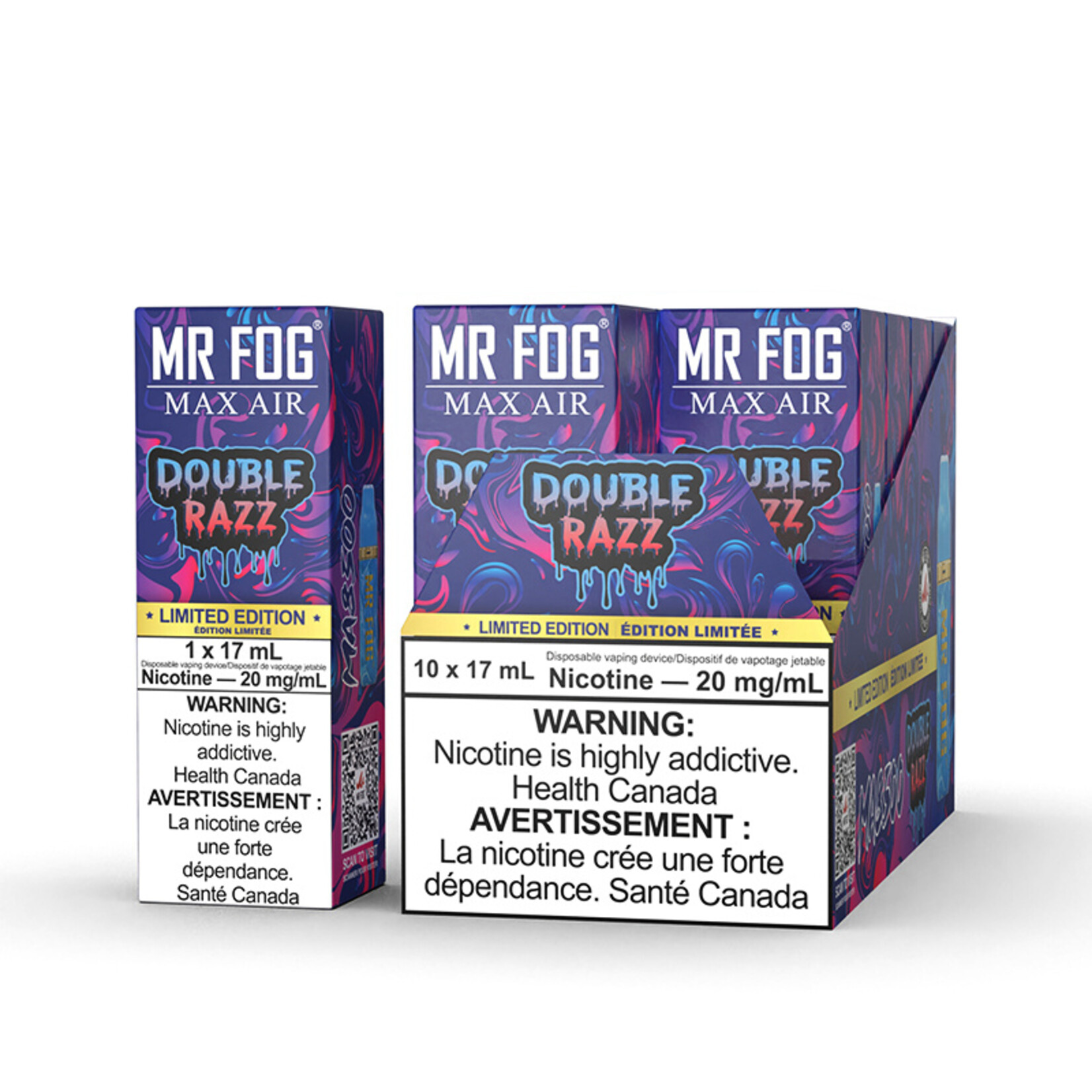 MR FOG MAP05 - [LIMITED EDITION]MR FOG MAX AIR MA8500 Double Razz