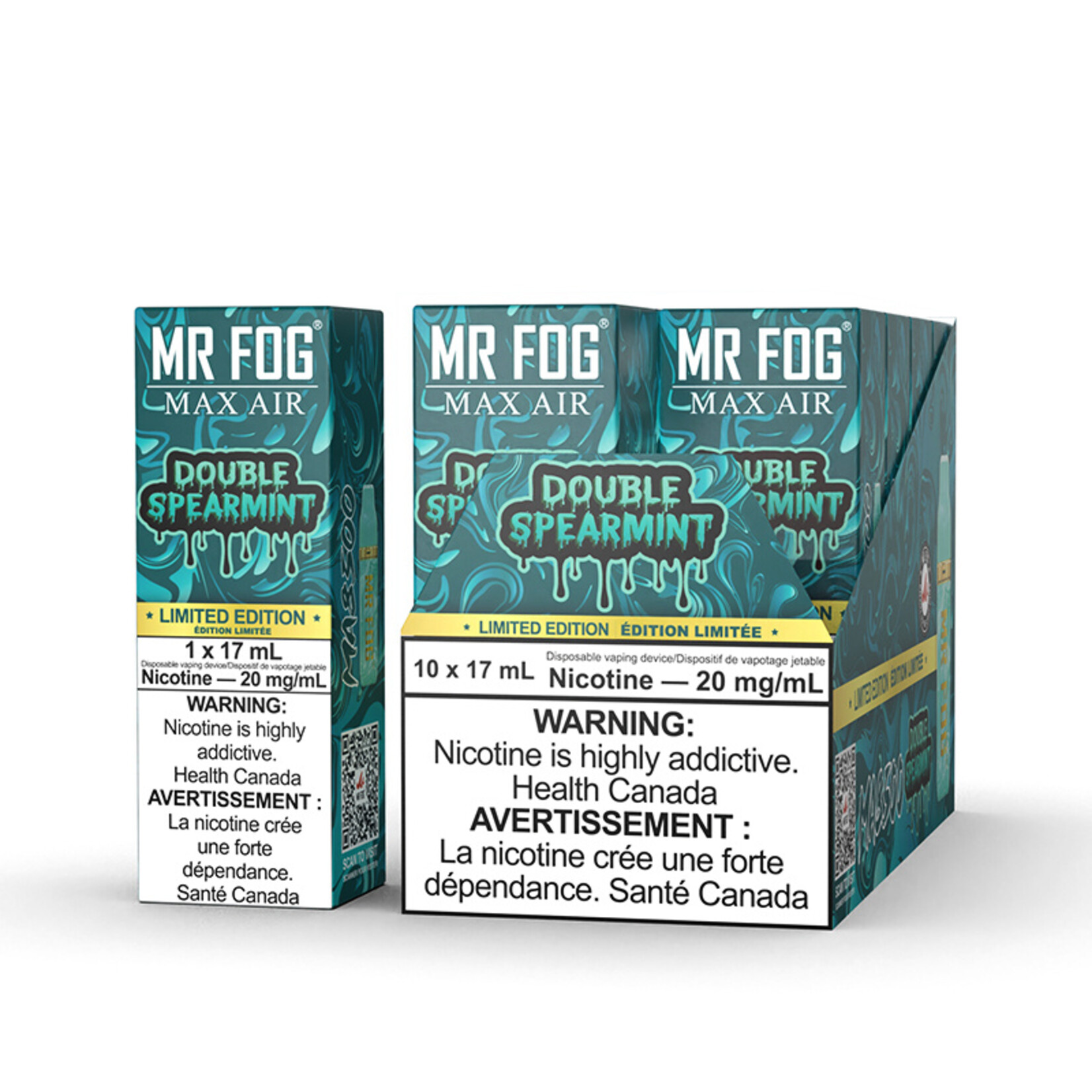 MR FOG MAP06 - [LIMITED EDITION]MR FOG MAX AIR MA8500 Double Spearmint