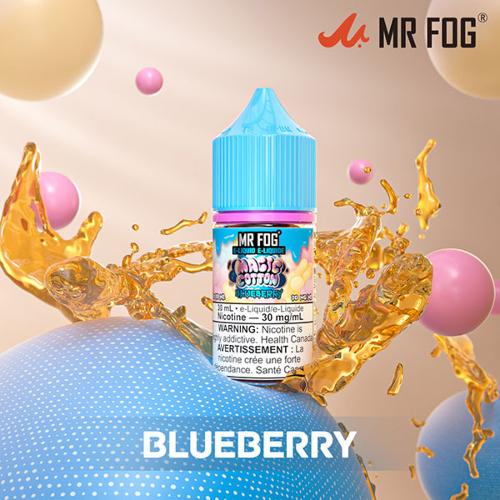 MR FOG [Magic Cotton Series] MR FOG Blueberry E-liquid - 30ml