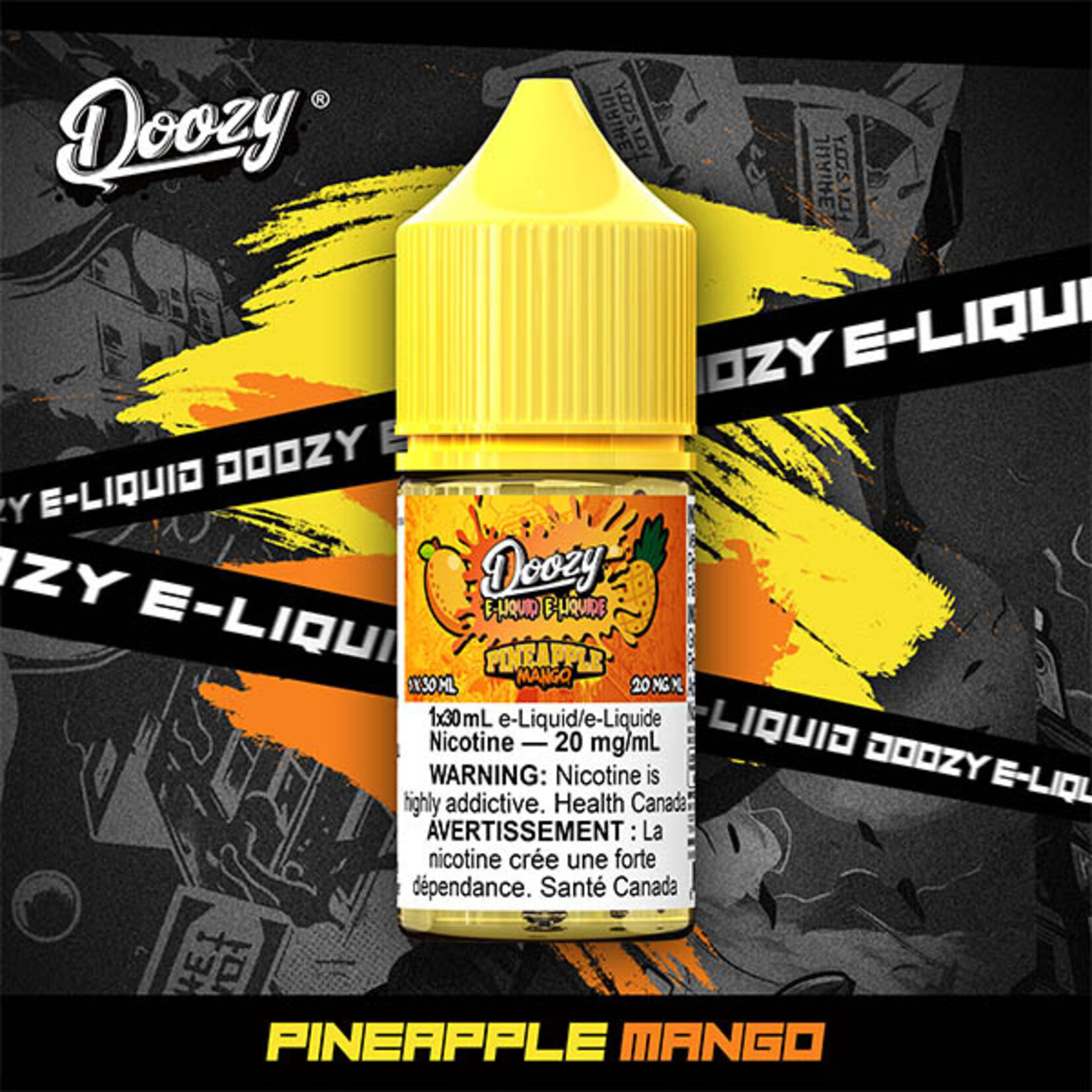 DOOZY DZE20 - DOOZY Pineapple Mango E-liquid - 30ml Salt