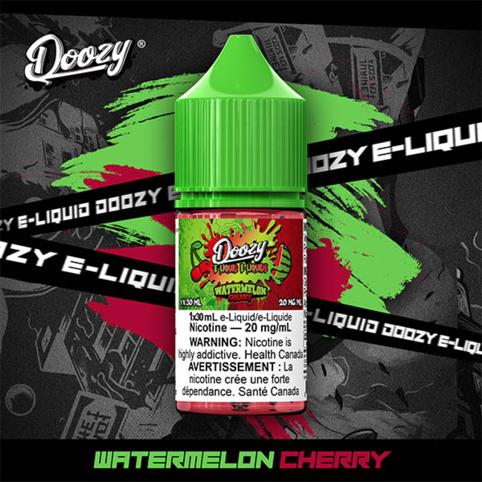 DOOZY DZE21 - DOOZY Watermelon Cherry E-liquid - 30ml