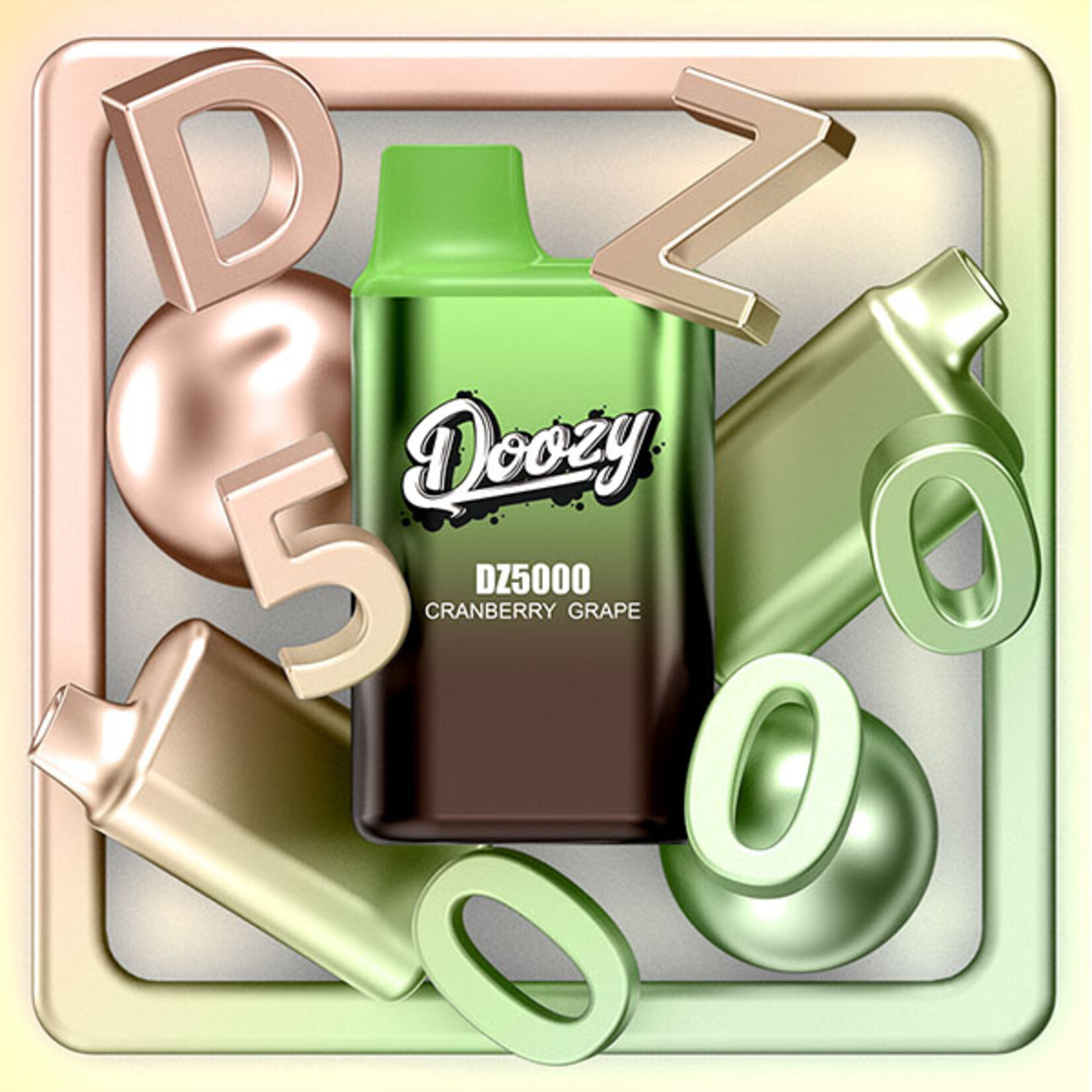 DOOZY DZ5K04 - DOOZY DZ5000 5000 PUFFS Cranberry Grape