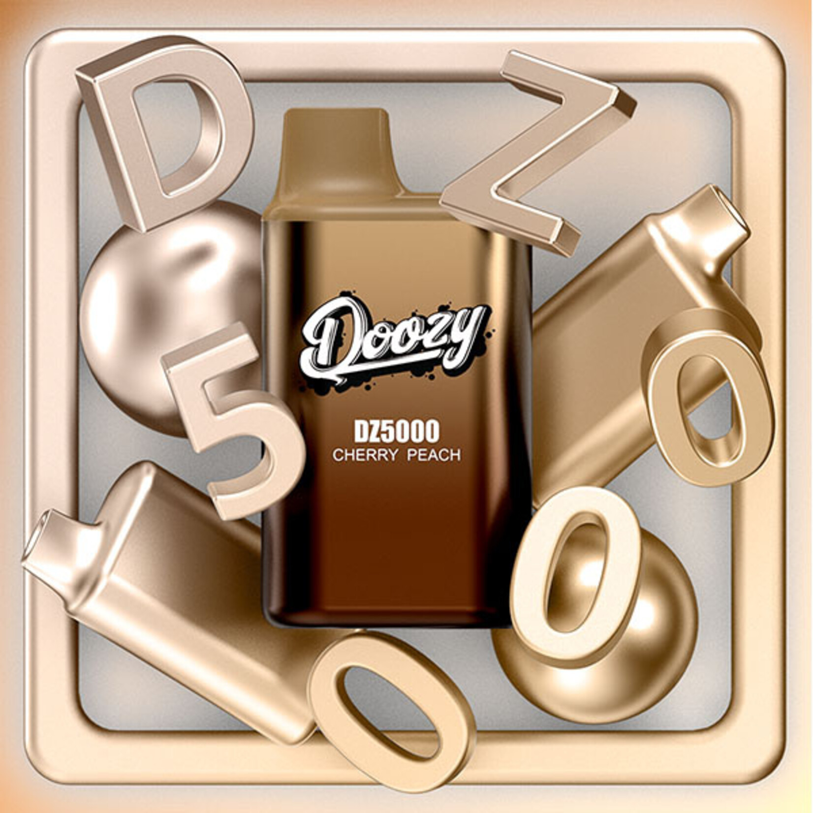 DOOZY DZ5K10 - DOOZY DZ5000 5000 PUFFS Cherry Peach