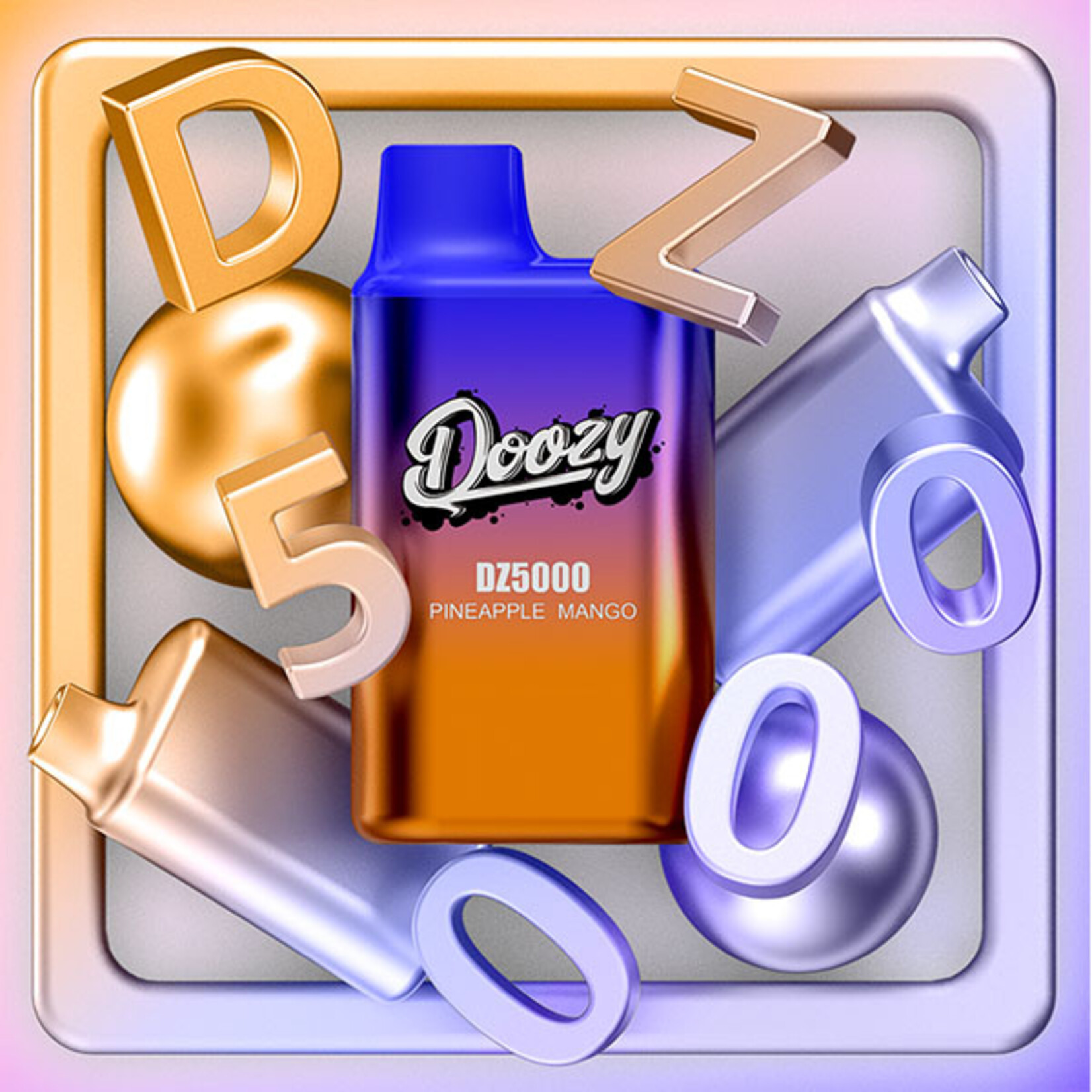 DOOZY DZ5K20 - DOOZY DZ5000 5000 PUFFS Pineapple Mango