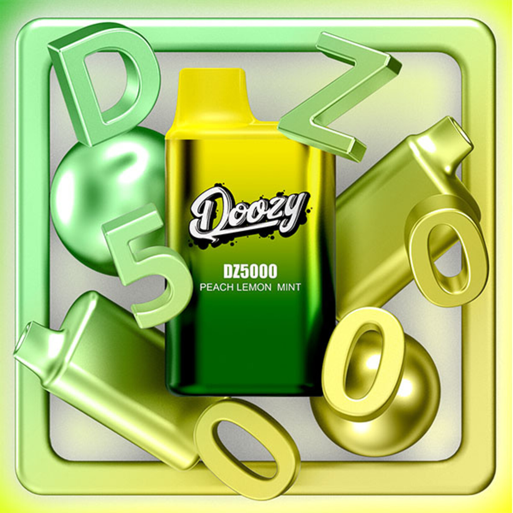 DOOZY DZ5K14 - DOOZY DZ5000 5000 PUFFS Peach Lemon Mint