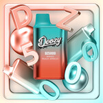 DOOZY DZ5K16 - DOOZY DZ5000 5000 PUFFS Mango Peach Apricot