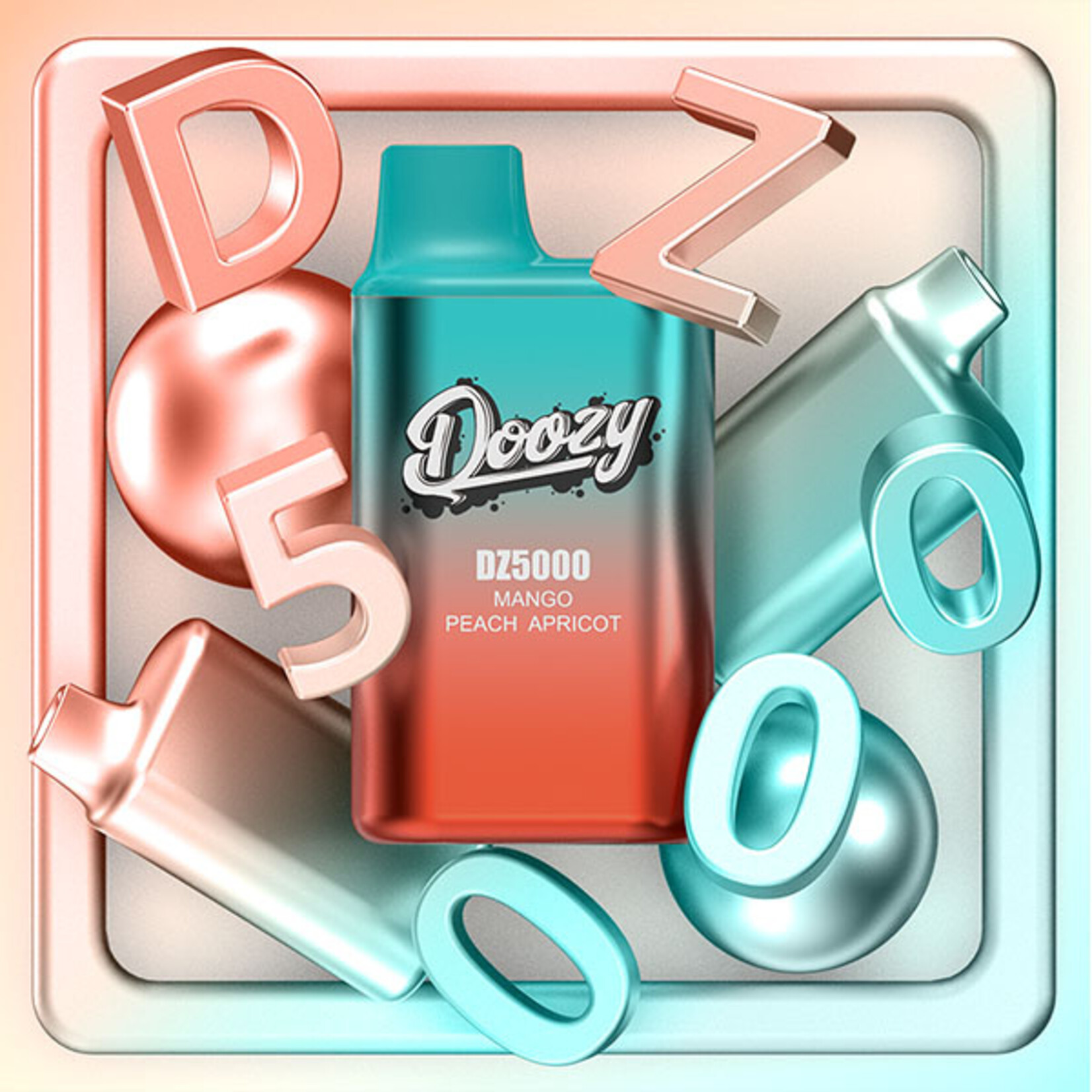 DOOZY DZ5K16 - DOOZY DZ5000 5000 PUFFS Mango Peach Apricot