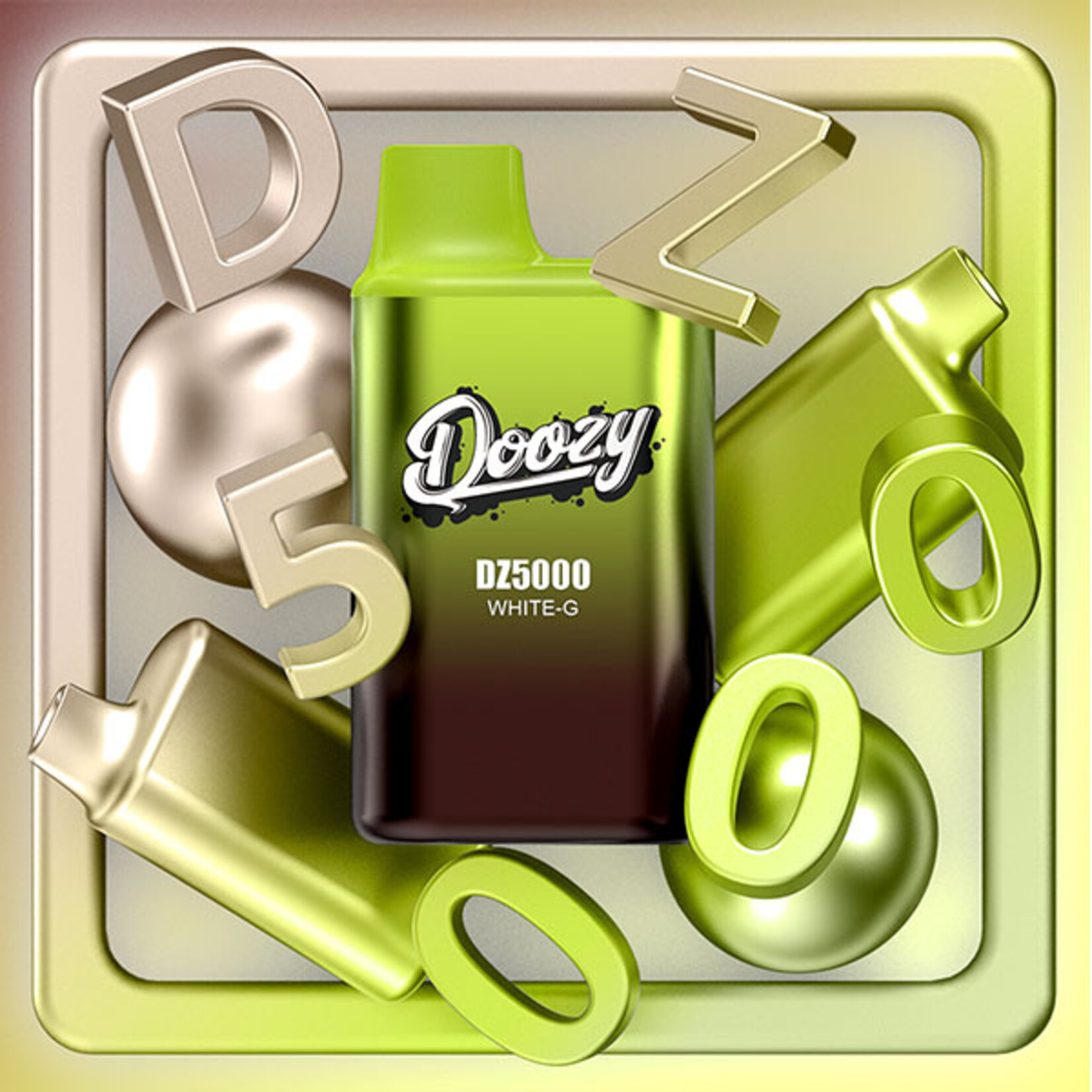 DOOZY DZ5K18 - DOOZY DZ5000 5000 PUFFS White-G