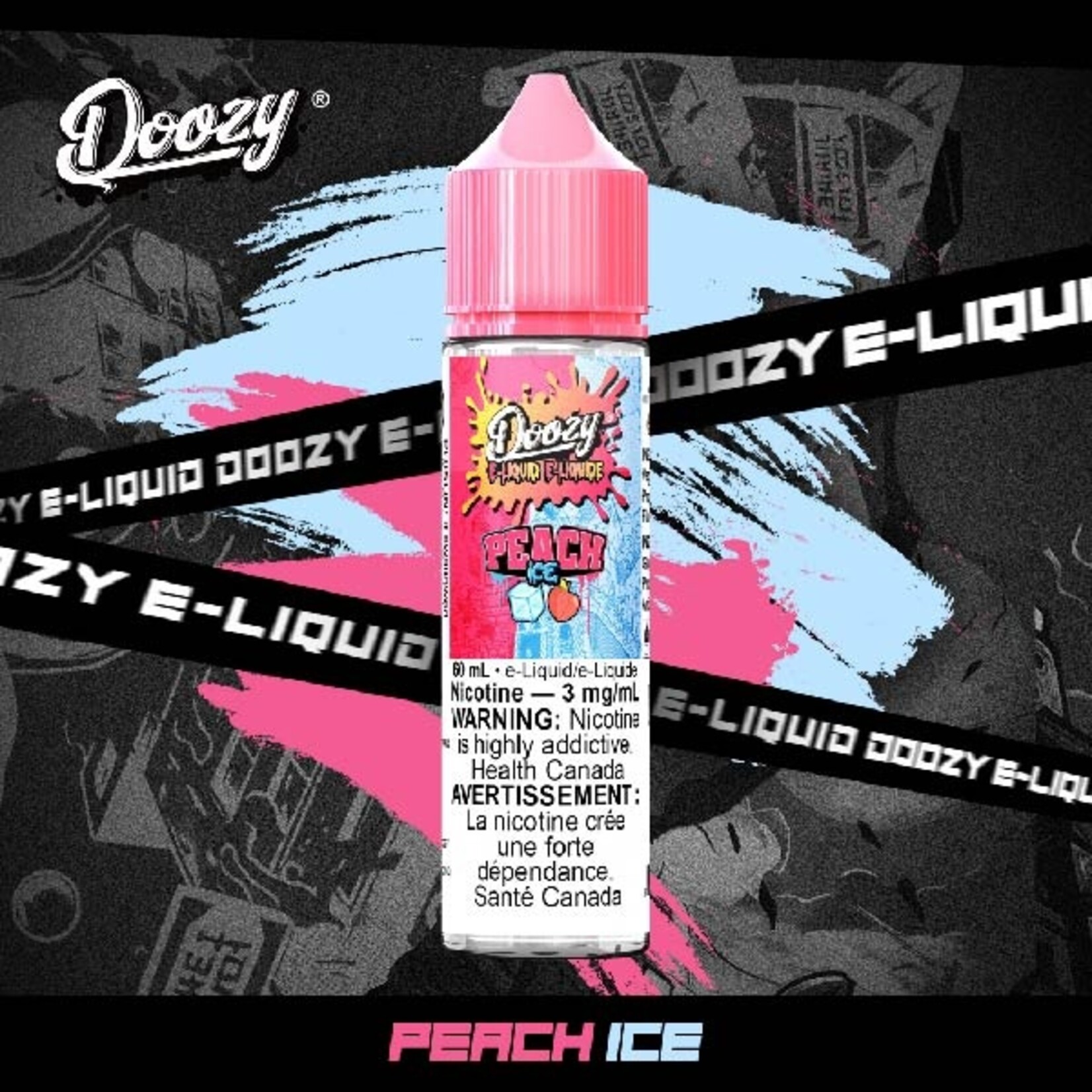DOOZY DZE13 - DOOZY Peach Ice E-liquid - 60ml
