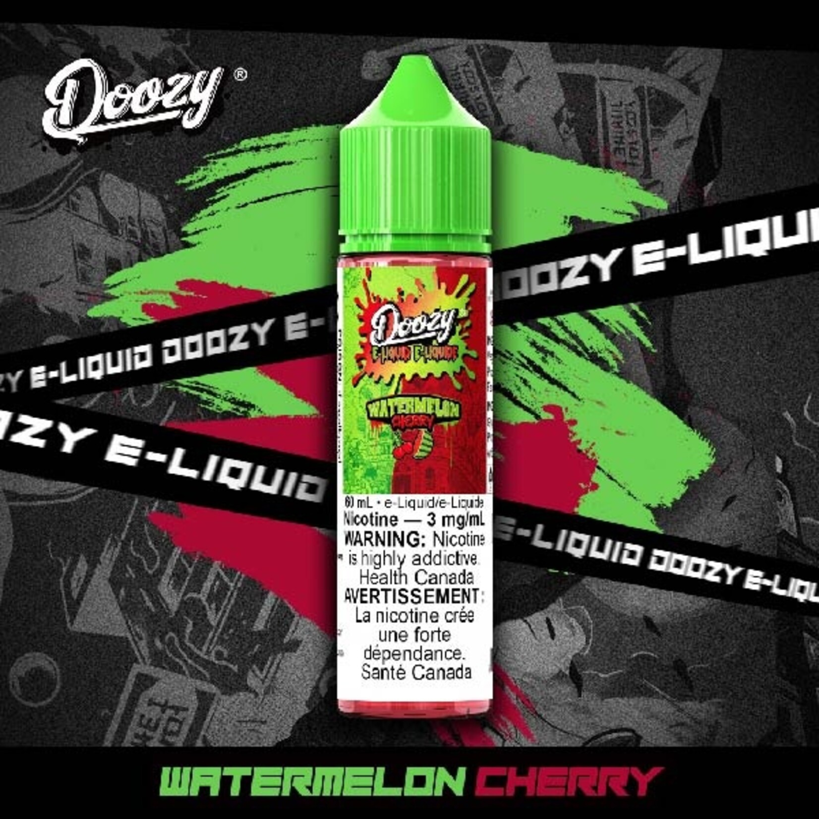DOOZY DZE21 - DOOZY Watermelon Cherry E-liquid - 60ml