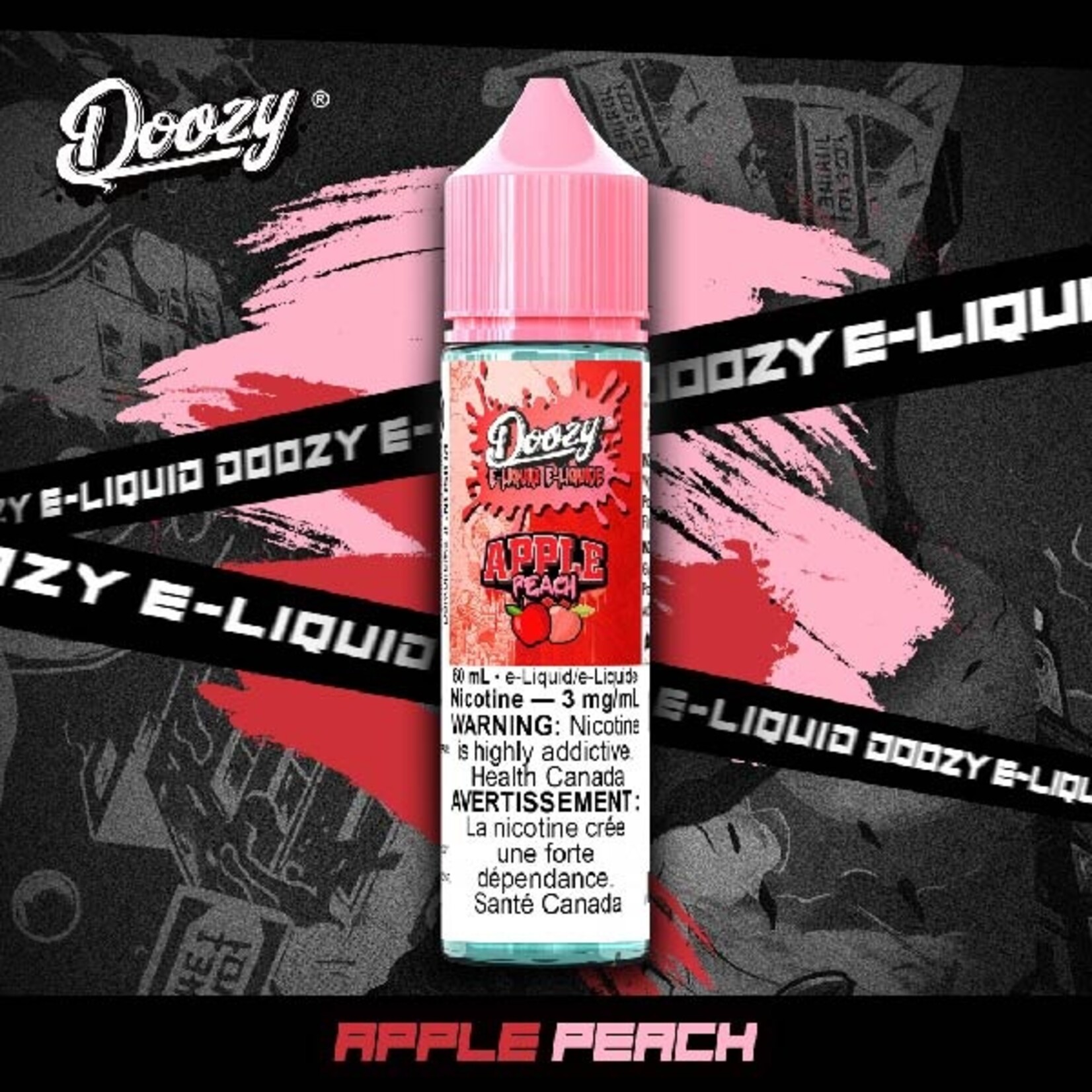 DOOZY DZE22 - DOOZY Apple Peach E-liquid - 60ml