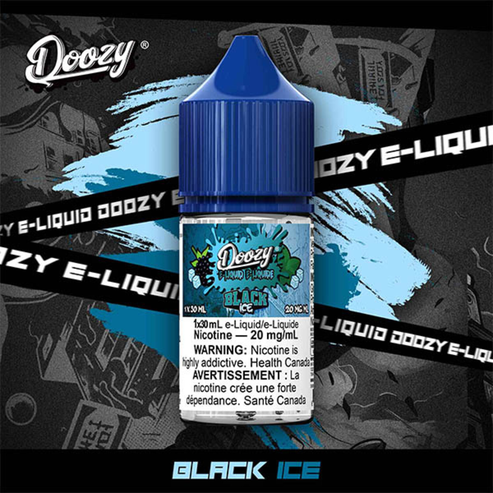 DOOZY DZE17 - DOOZY Black Ice E-liquid - 30ml Salt