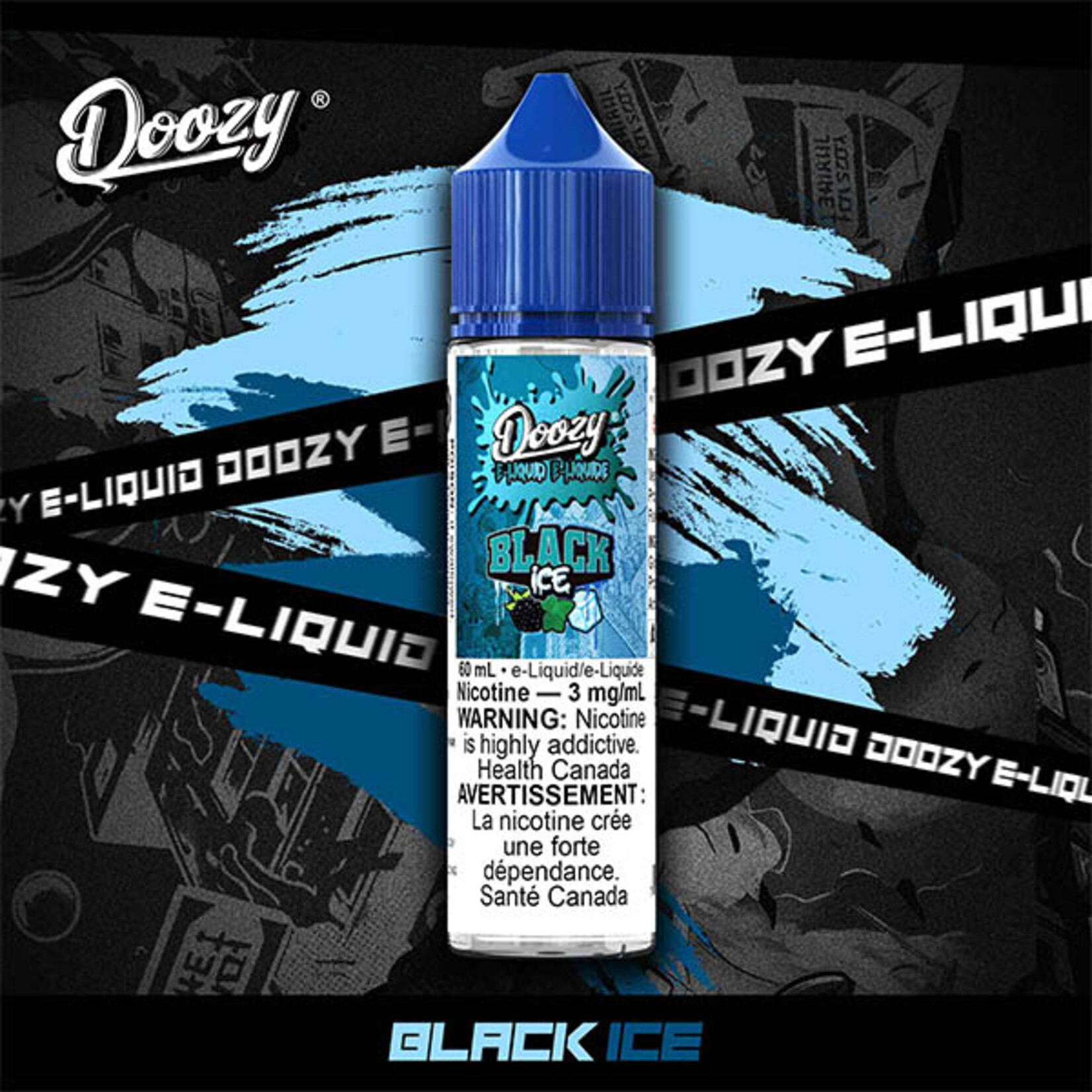 DOOZY DZE17 - DOOZY Black Ice E-liquid - 60ml