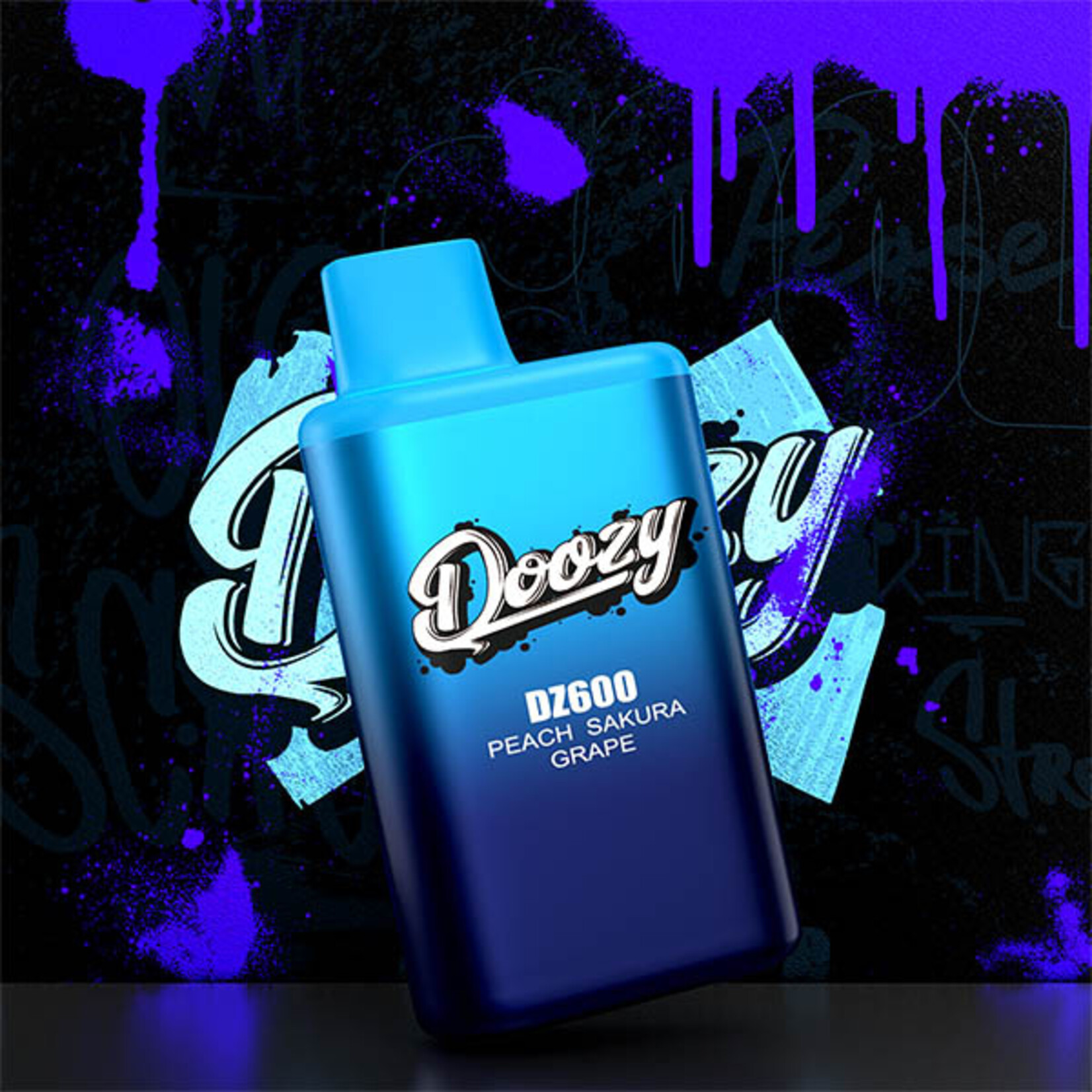 DOOZY DZM02 - DOOZY DZ600 600 PUFFS Peach Sakura Grape