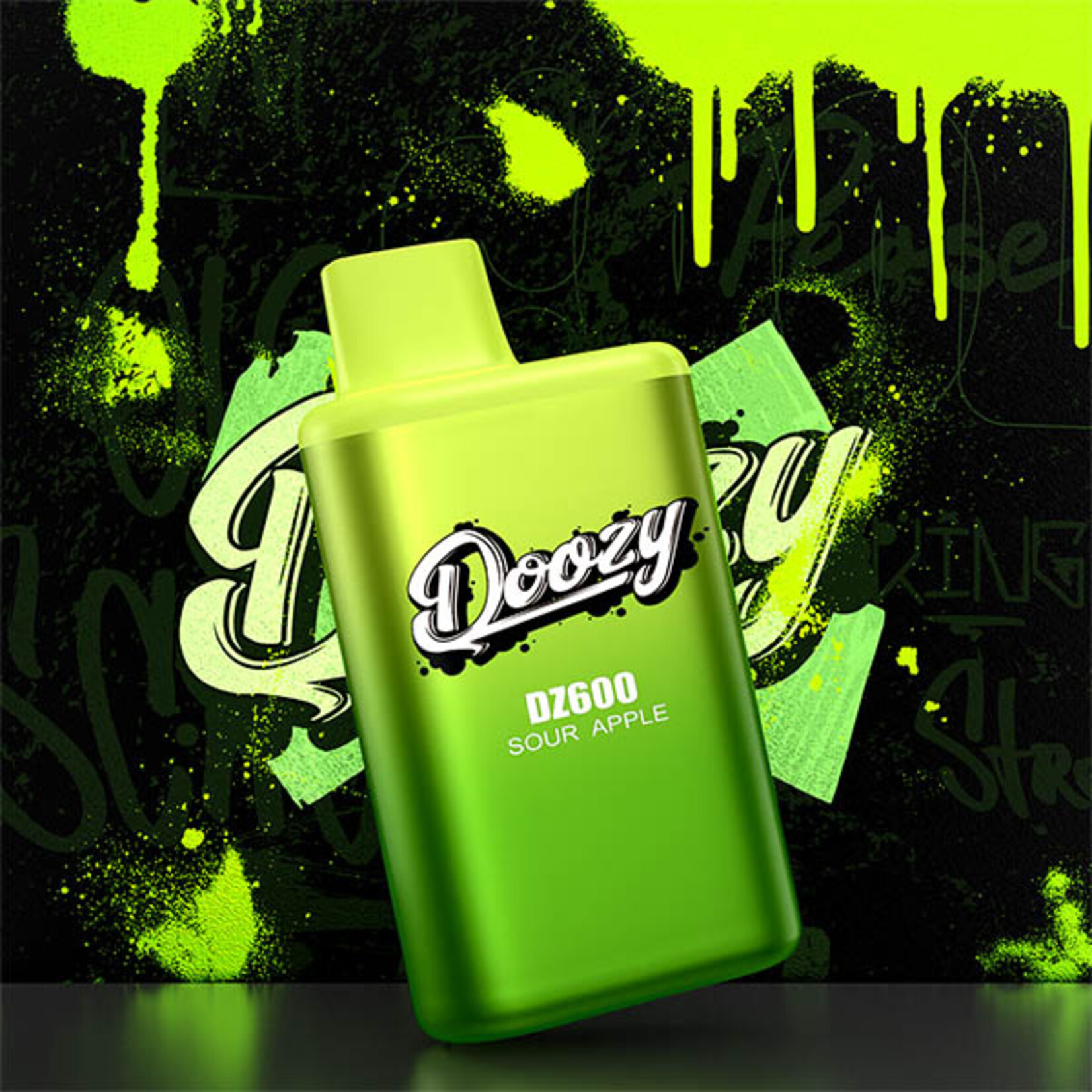 DOOZY DZM07 - DOOZY DZ600 600 PUFFS Sour Apple (Federal Stamp Only)