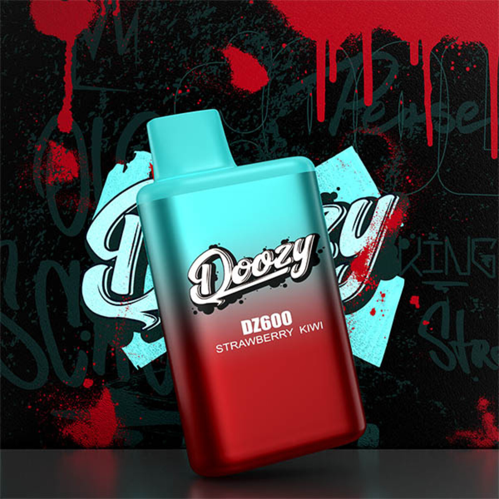 DOOZY DZM23 - DOOZY DZ600 600 PUFFS Strawberry Kiwi