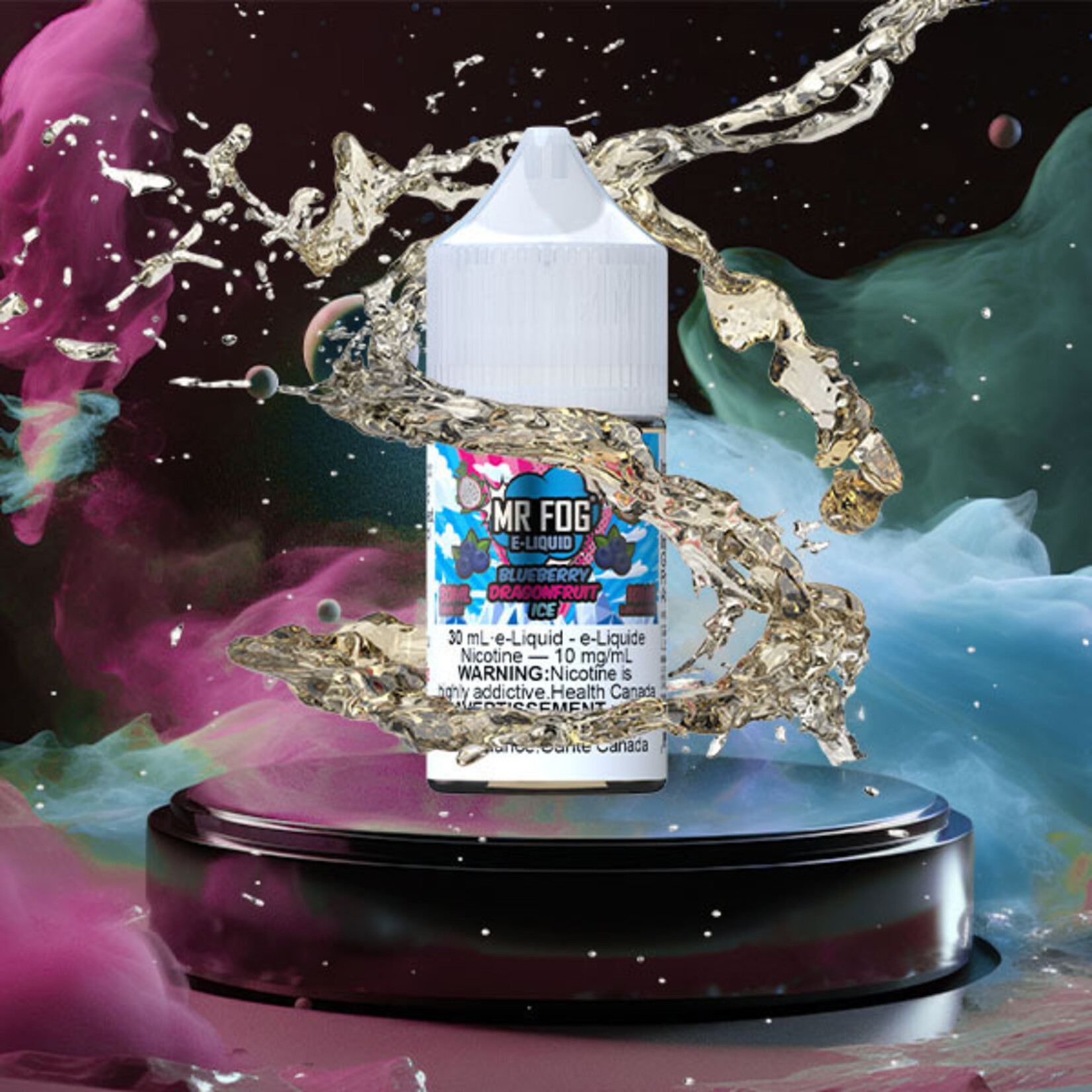 MR FOG MFE06 - MR FOG E-Liquid Blueberry Dragonfruit Ice 30ML Salt