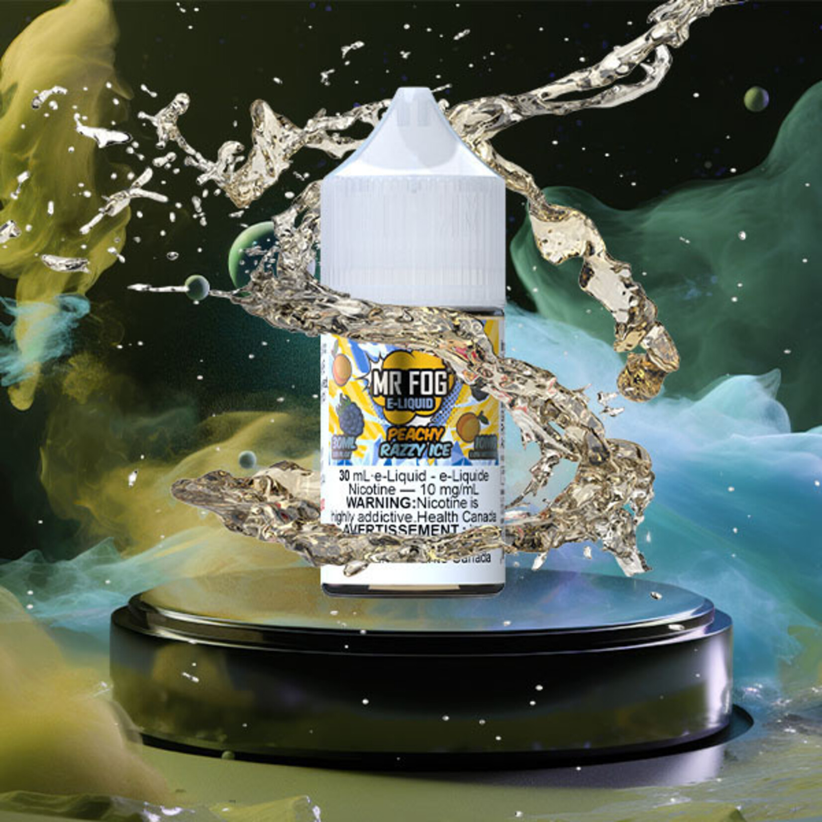 MR FOG MFE01 - MR FOG E-Liquid Peachy Razzy Ice 30ML Salt