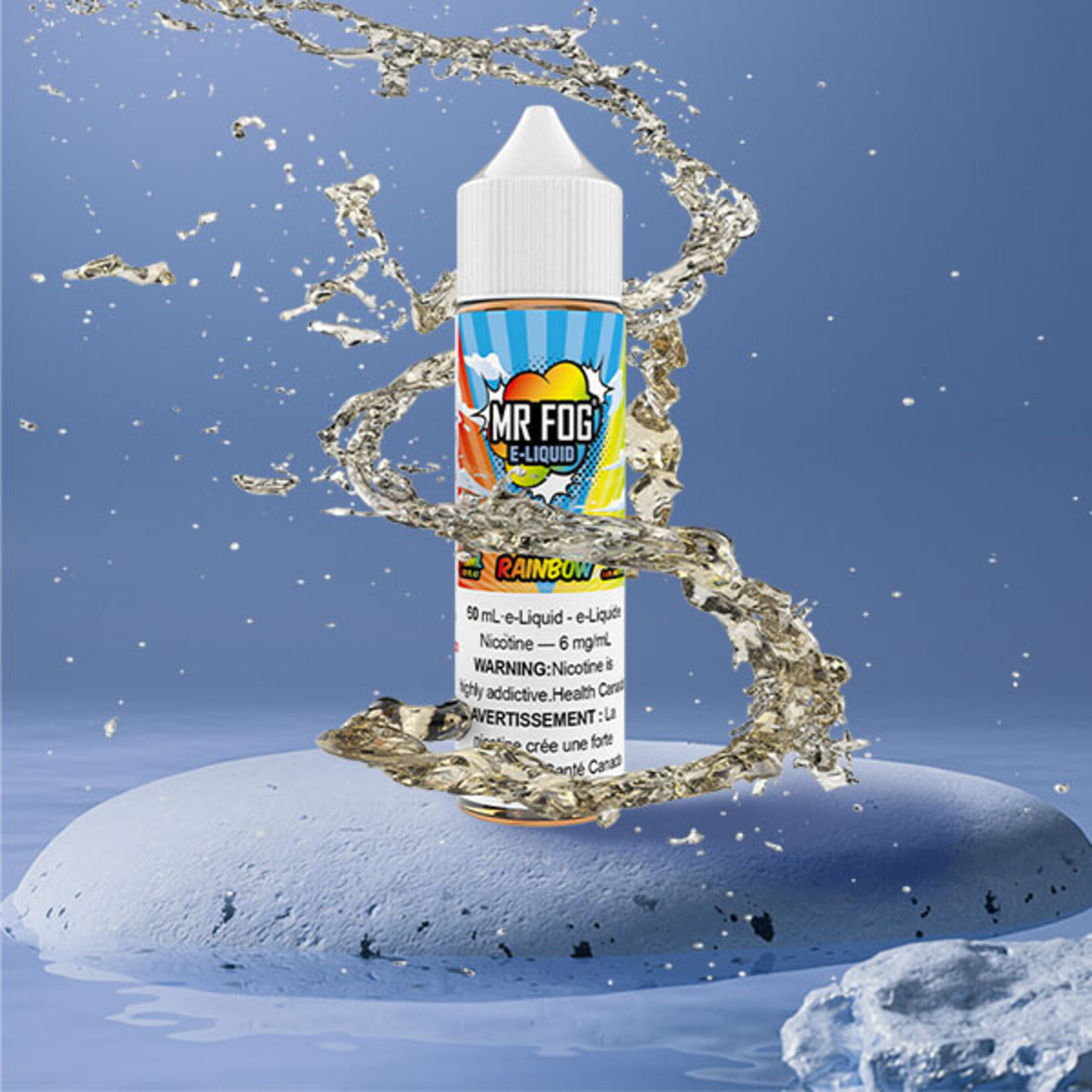 MR FOG [Original Series] MR FOG Rainbow E-liquid Free Base - 60ml